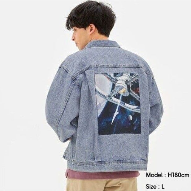 Japanese Brand 2001: a Space odyssey Denim Jacket Size US L / EU 52-54 / 3 - 2 Thumbnail