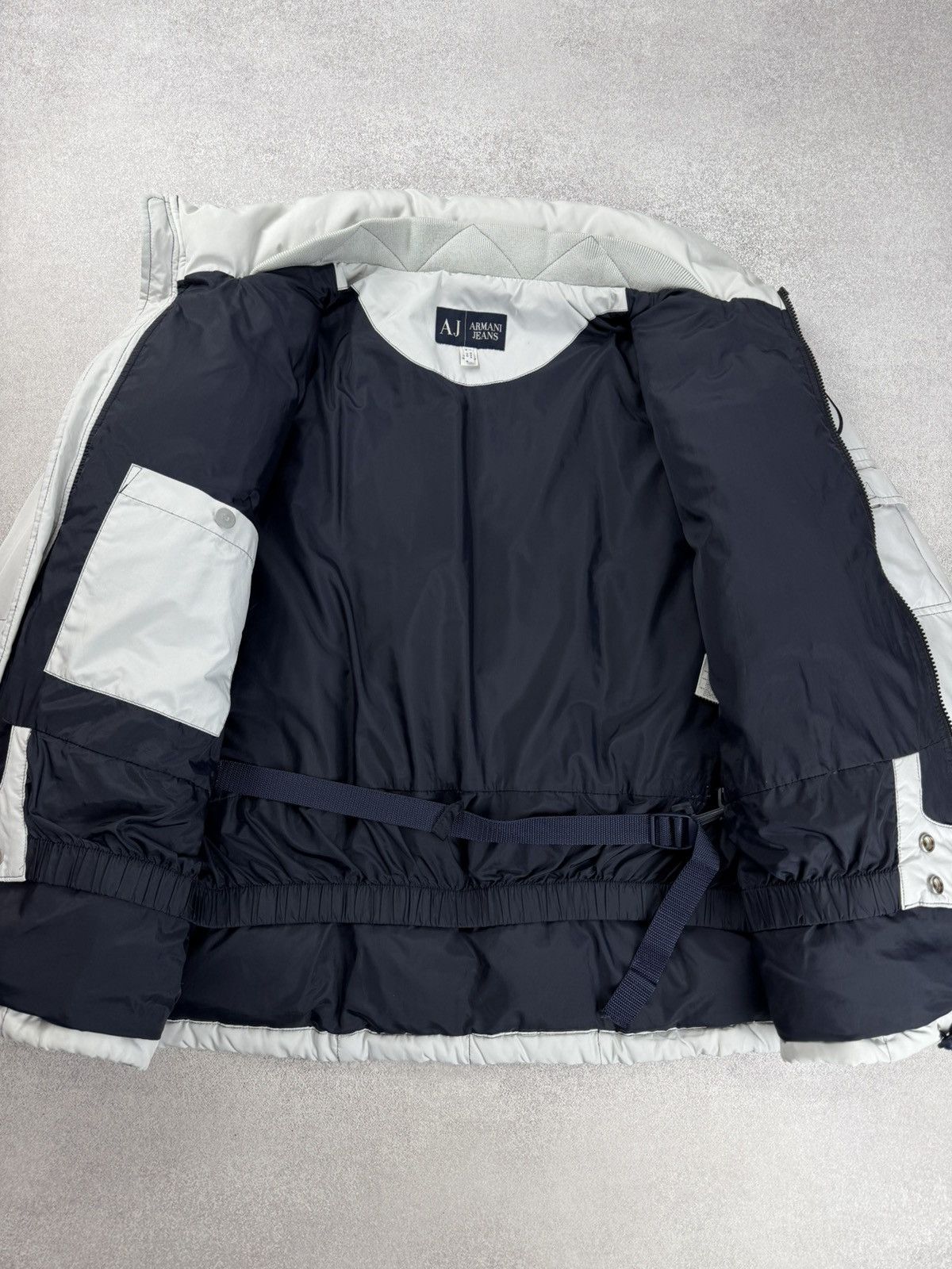 Armani Vintage Armani Jeans AJ Down Puffer Jacket Men’s Size US L / EU 52-54 / 3 - 12 Thumbnail