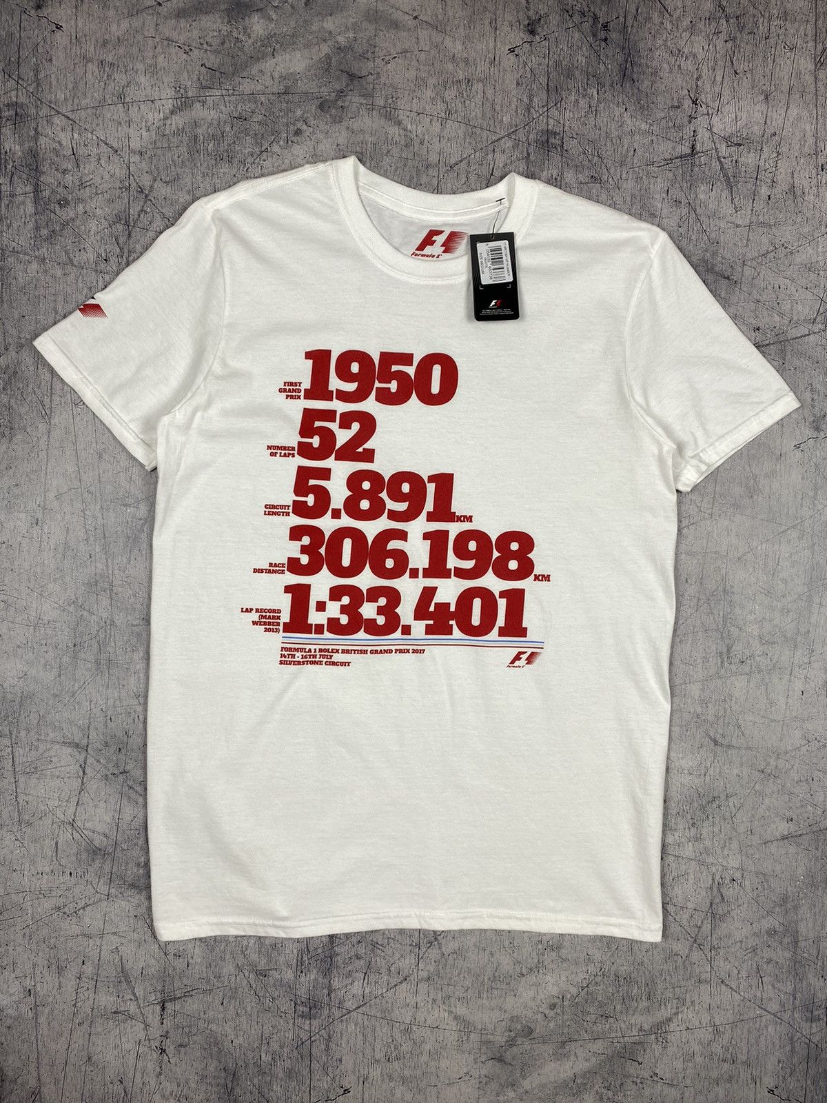 Formula 1 Formula 1 Rolex British Grand Prix 2017 Racing Tee Size US M / EU 48-50 / 2 - 2 Thumbnail
