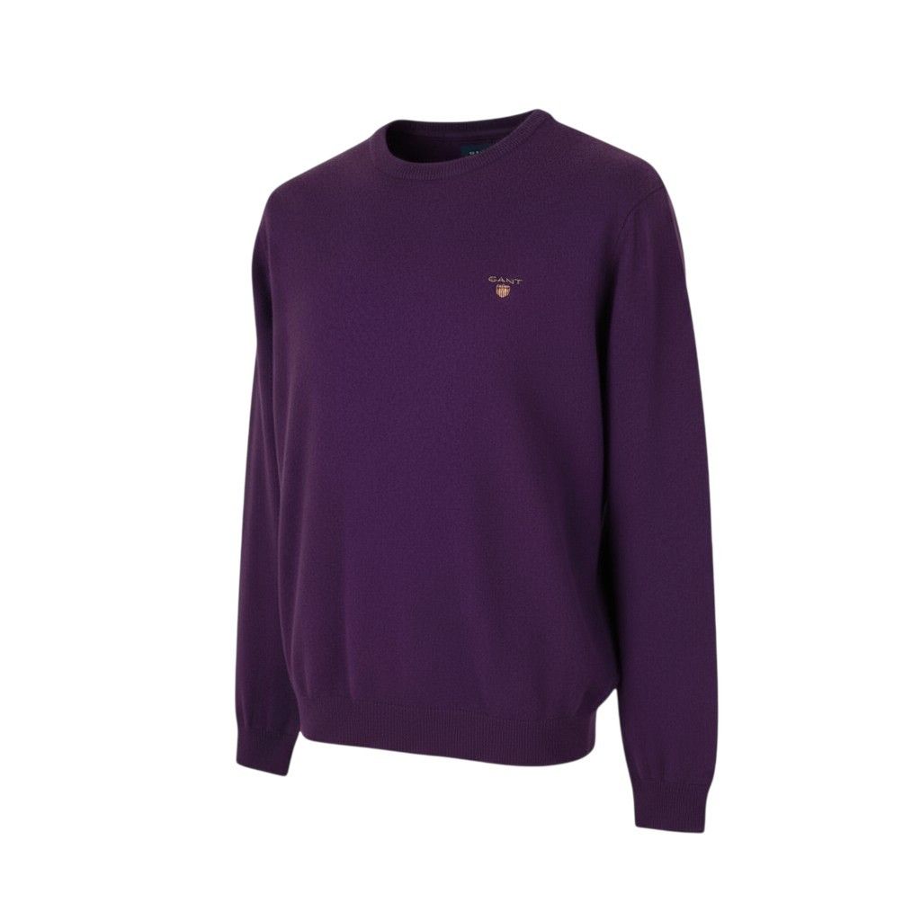 Gant SUPERFINE LAMBSWOOL CREW M Imperial Purple Jumper 87315 Size US M / EU 48-50 / 2 - 1 Thumbnail