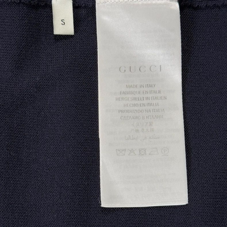 Gucci Gucci Little bee dark blue cardigan jacket 2503-Nextarrow Size US S / EU 44-46 / 1 - 6 Thumbnail