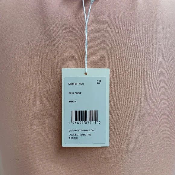 Lafayette 148 LAFAYETTE 148 NEW YORK Finley Pink Dusk Silk Blouse - (S) Size S / US 4 / IT 40 - 10 Thumbnail