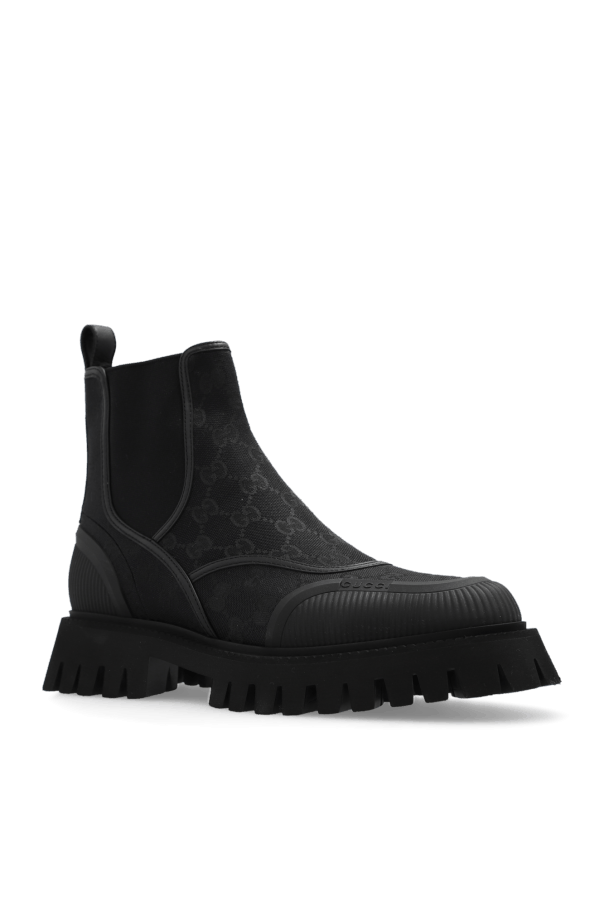 Gucci o1s1wg110225 W Novo Bootie Original Boots in Black Size US 5 / IT 35 - 2 Thumbnail