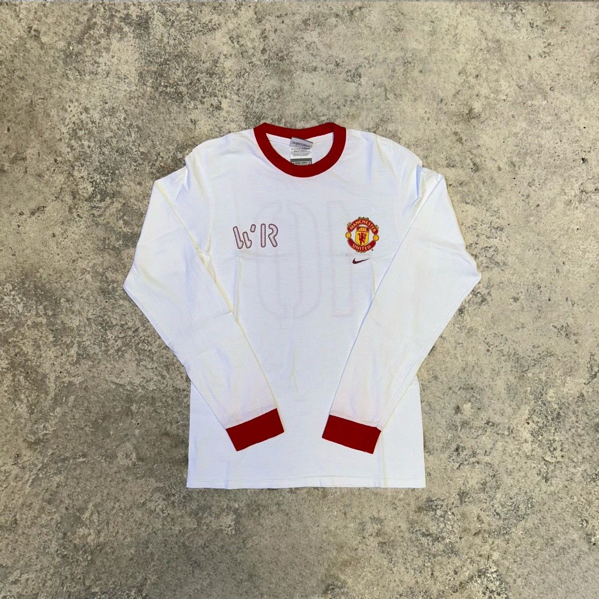 Nike 2000s Nike Team Wayne Roonie Manchester United L/S T-Shirt Size US S / EU 44-46 / 1 - 1 Thumbnail