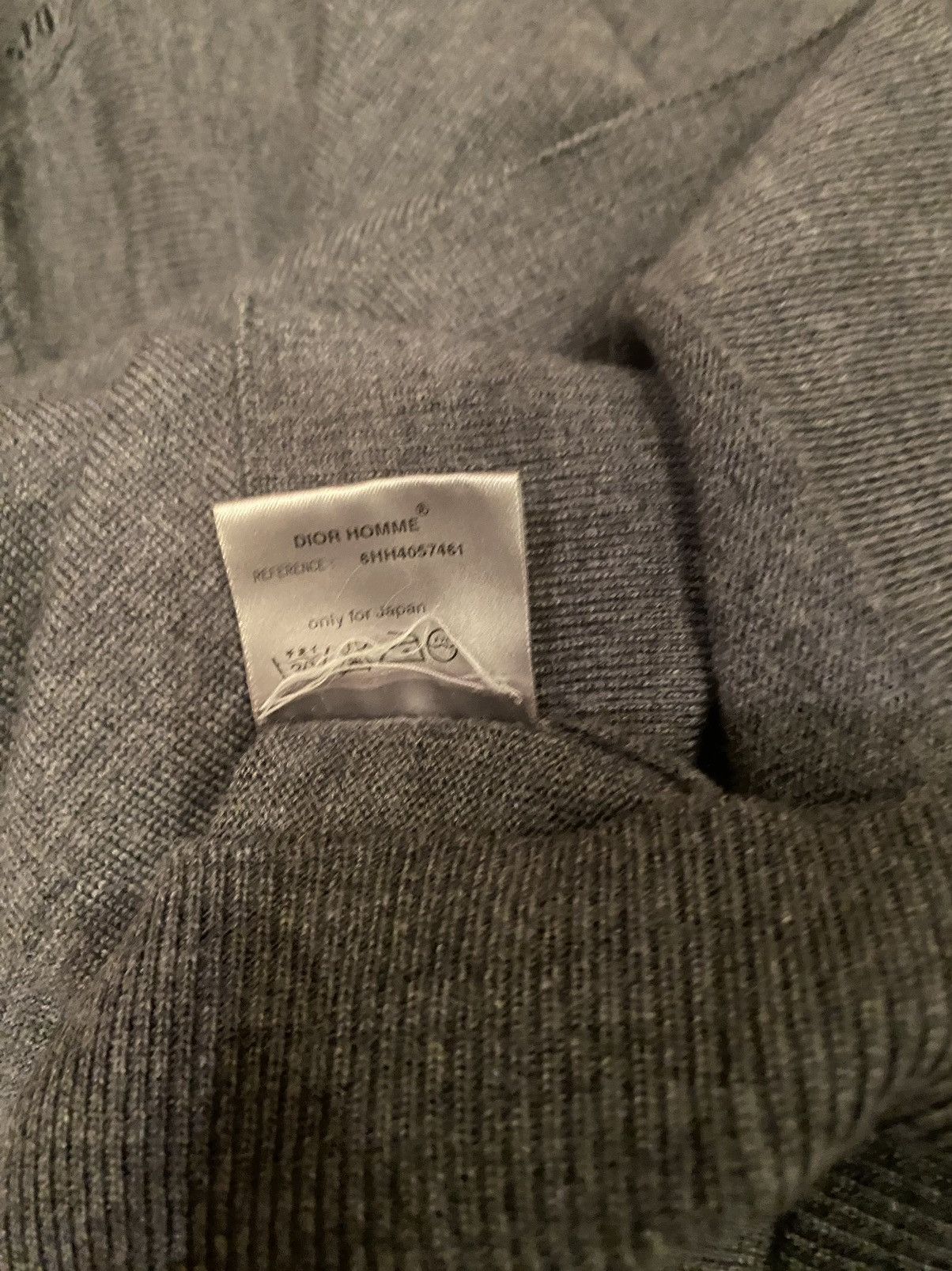 Dior Dior SS/05 distressed sweater Size US S / EU 44-46 / 1 - 5 Thumbnail