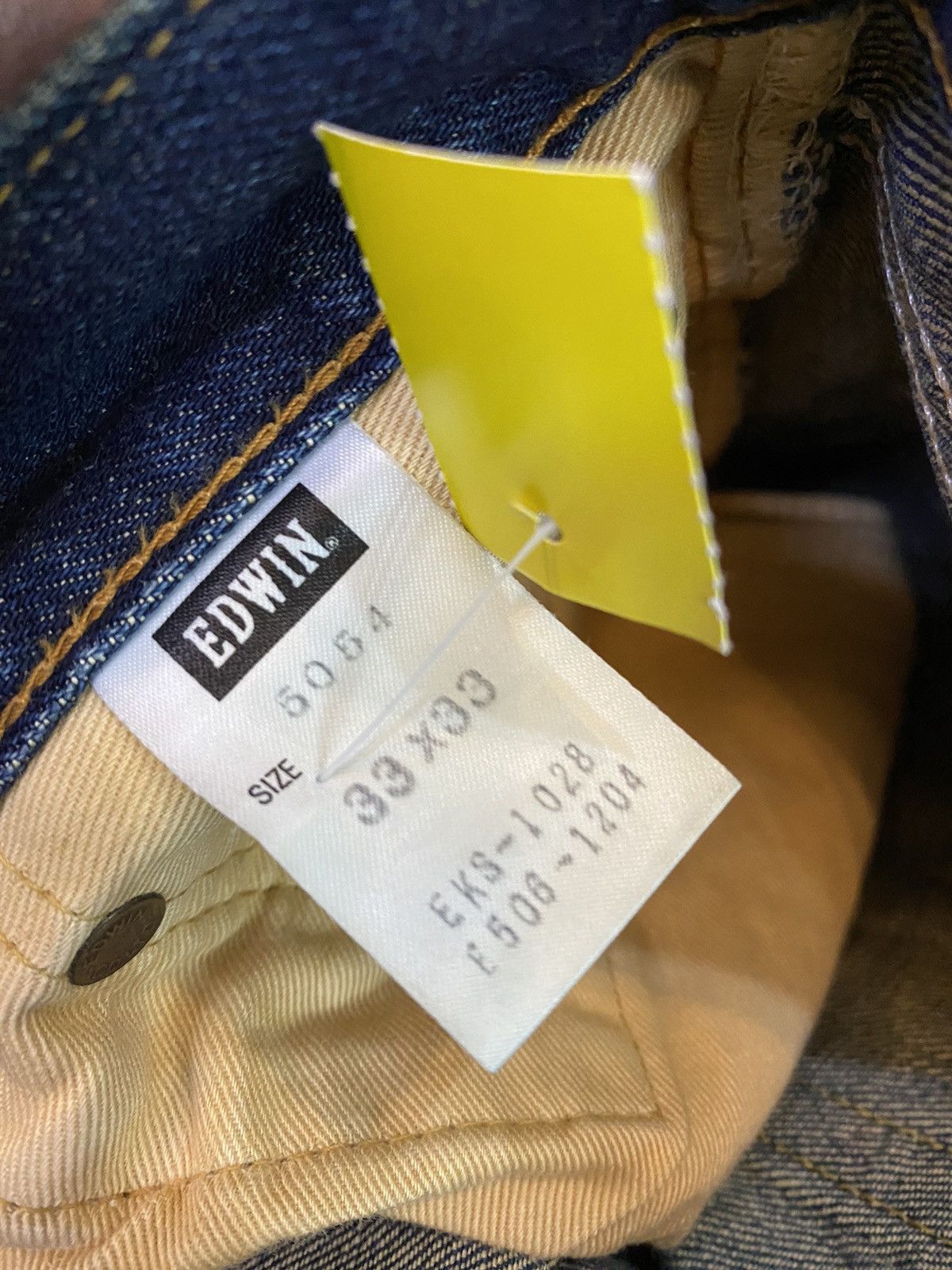 Edwin Vintage Edwin selvedge japan 🇯🇵 distressed Size US 32 / EU 48 - 9 Thumbnail