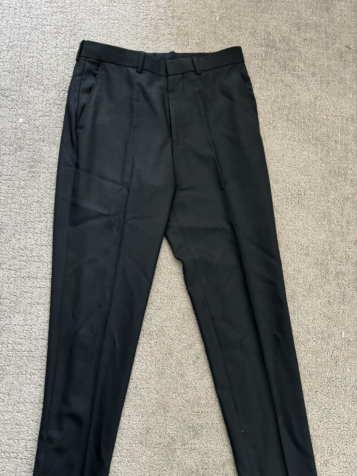 N.Hoolywood Black Slim Tapered Trousers Size US 30 / EU 46 - 1 Thumbnail