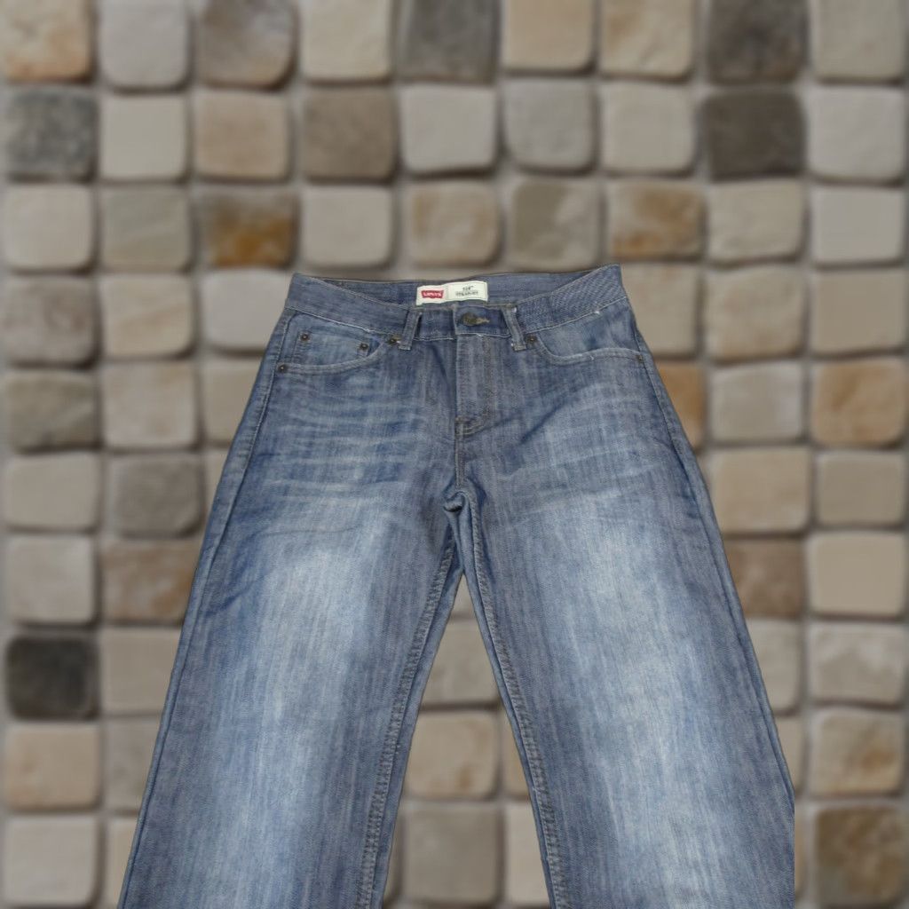 Levi's Levi's 514 Jeans Womens 18 Medium Light Wash Denim Straight Size 40" / US 18 - 1 Thumbnail