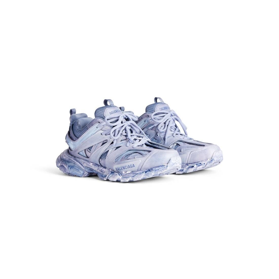 Balenciaga o1tr1nto0525 Track Sneakers in Faded Blue Size US 11 / EU 44 - 2 Thumbnail