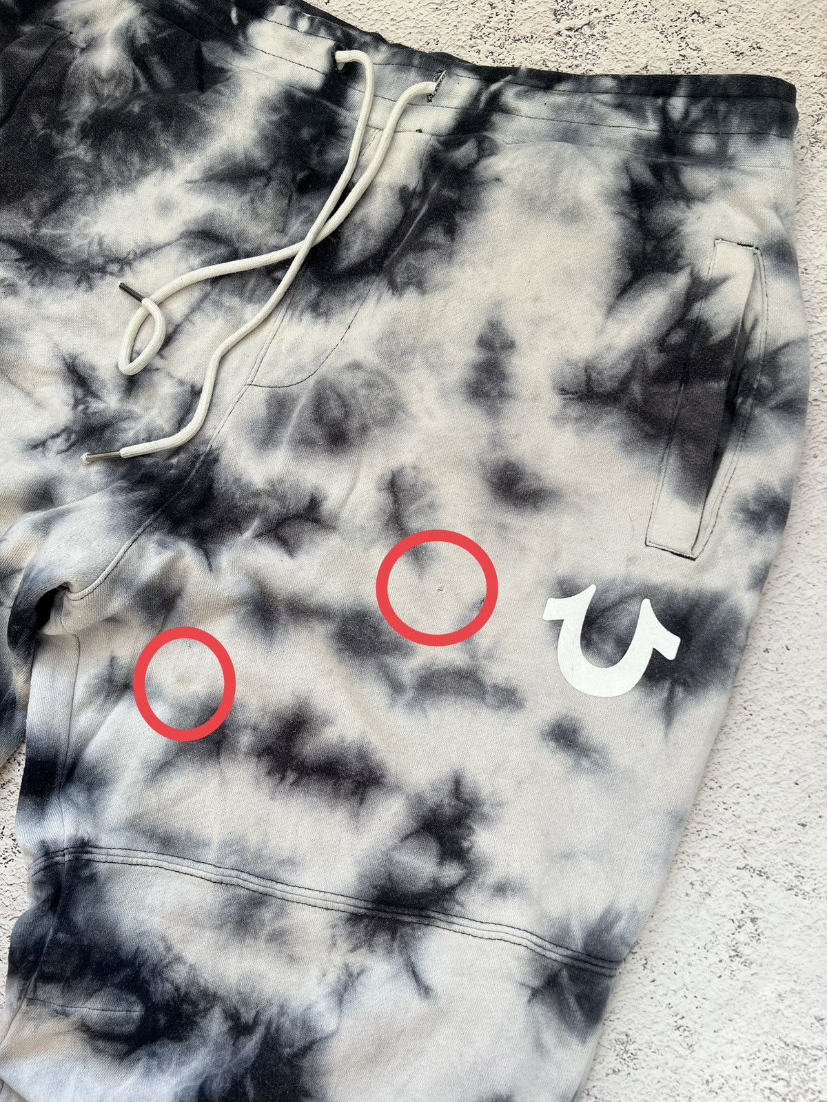 True Religion × Vintage TRUE RELIGION TIE DYE JOGGER Size US 33 - 7 Thumbnail