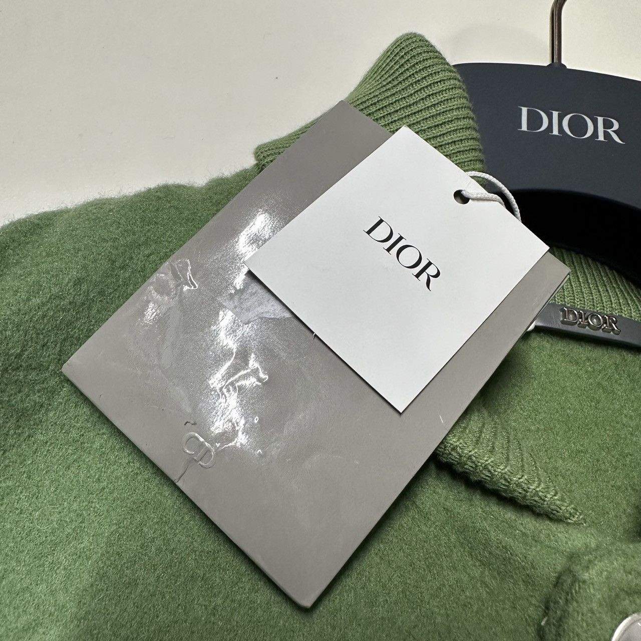 DENIM TEARS × Dior Prada mens L large leather re-nylon black varsity jacket Size US S / EU 44-46 / 1 - 16 Thumbnail