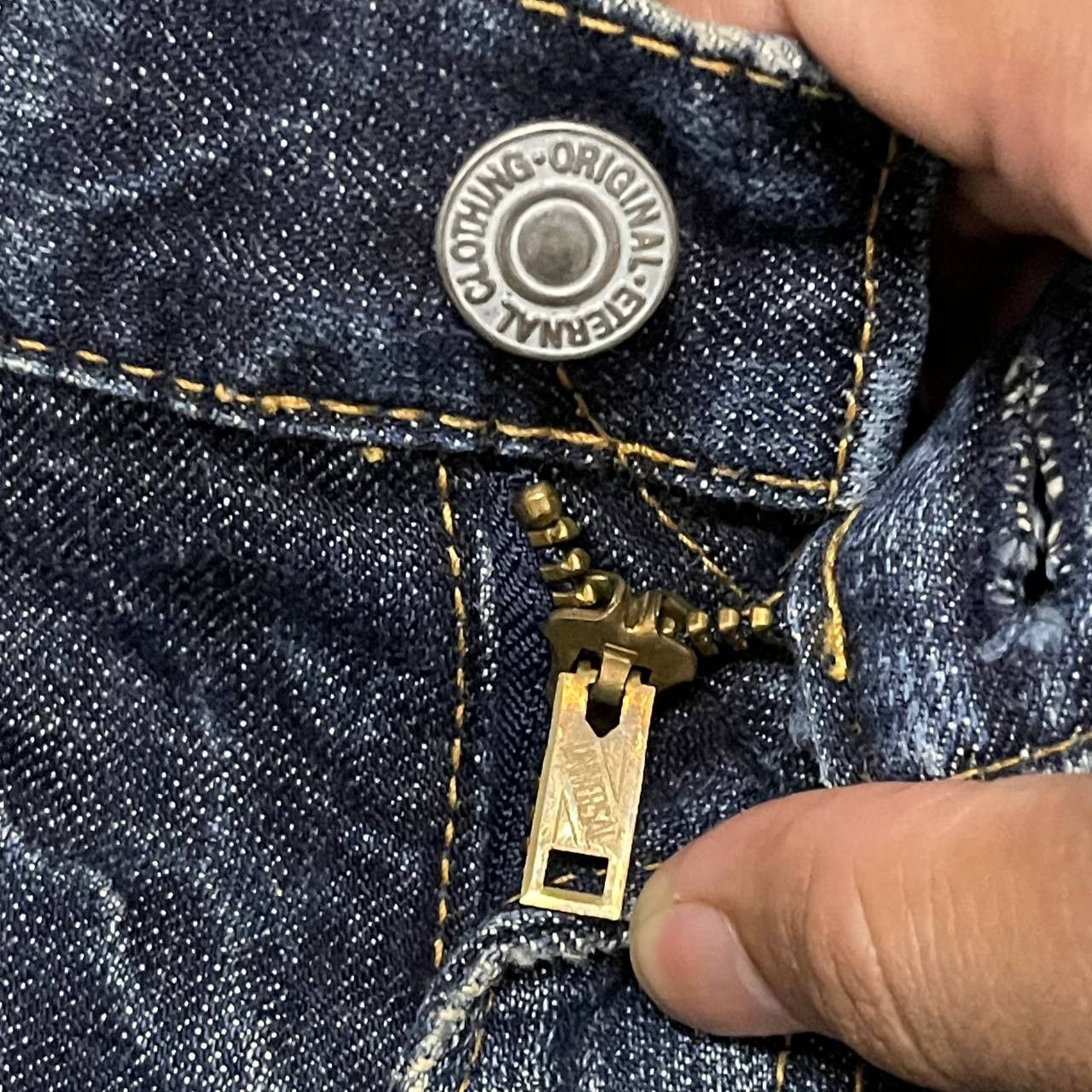 Eternal Vintage Eternal Japan Distressed Denim Jeans Size US 31 - 7 Thumbnail