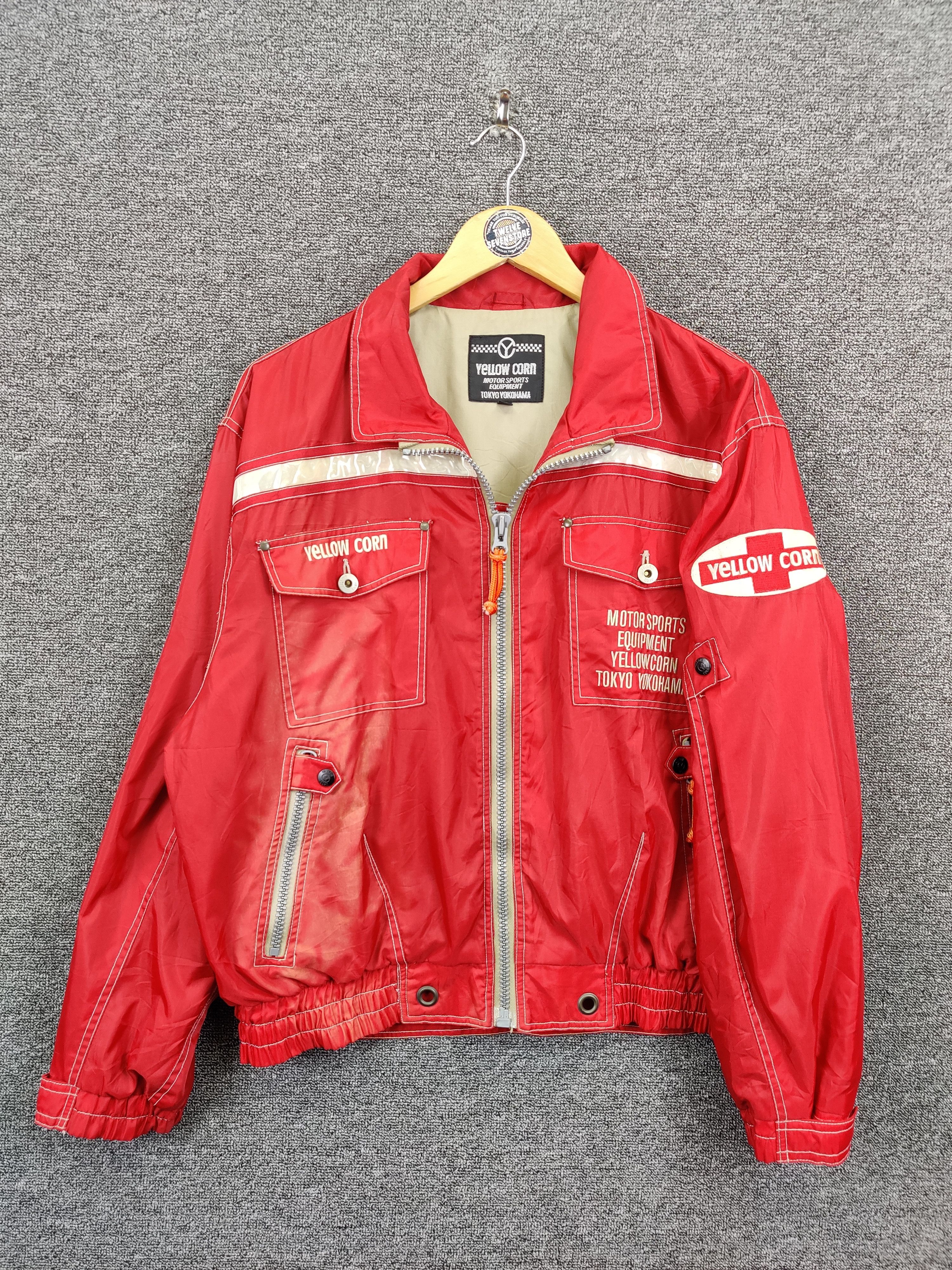 YELLOW CORN Vintage Yellow Corn Tokyo Yokohama Motorsports Racing ...
