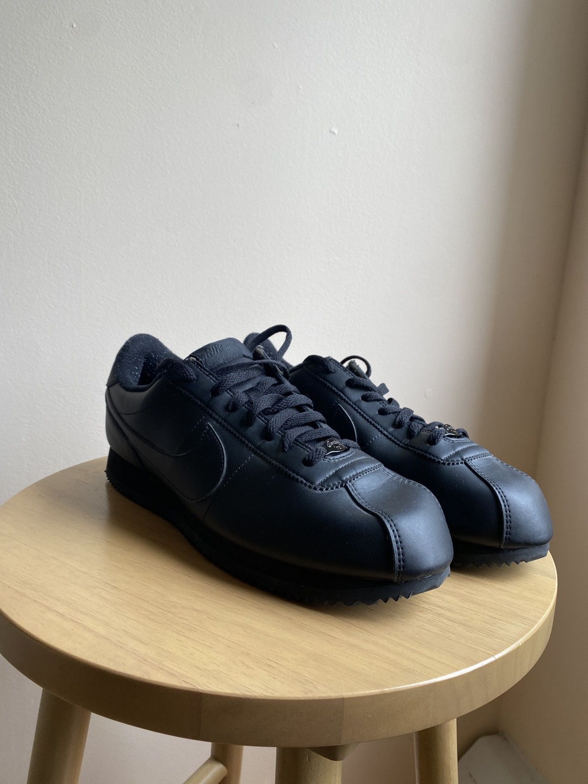 Nike Cortez triple black leather
