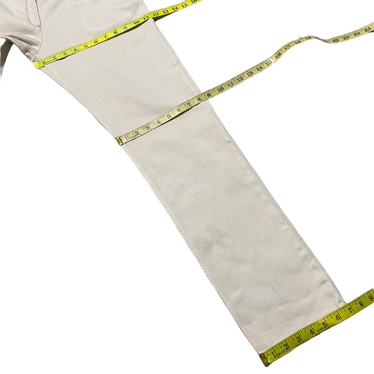 Fendi Fendi Selleria Creamy Jeans Handstitch Size 30" / US 8 / IT 44 - 24 Thumbnail