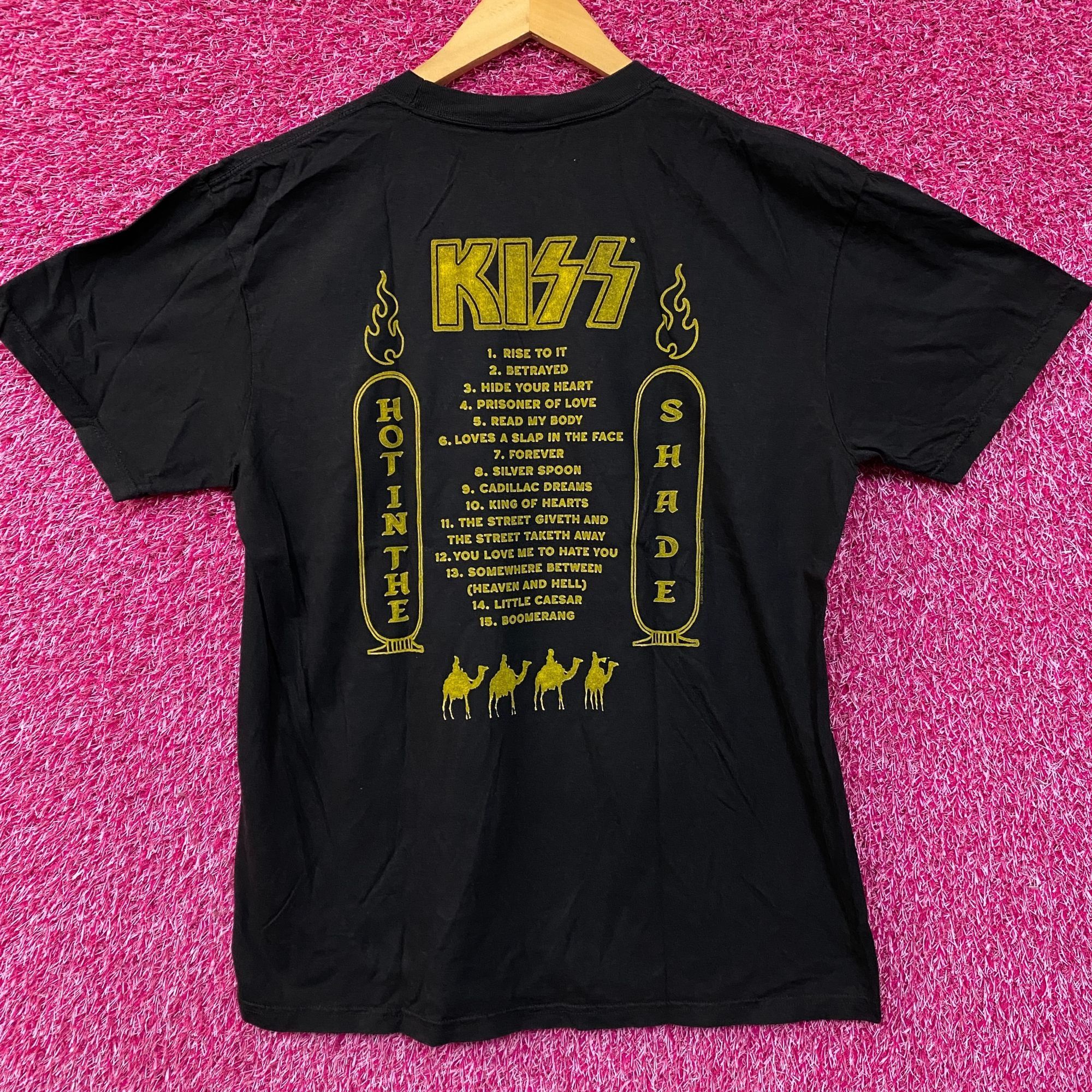 KISS Kiss Hot In The Shade Album Cover Art Glam Metal T-Shirt Lar Size US L / EU 52-54 / 3 - 4 Thumbnail
