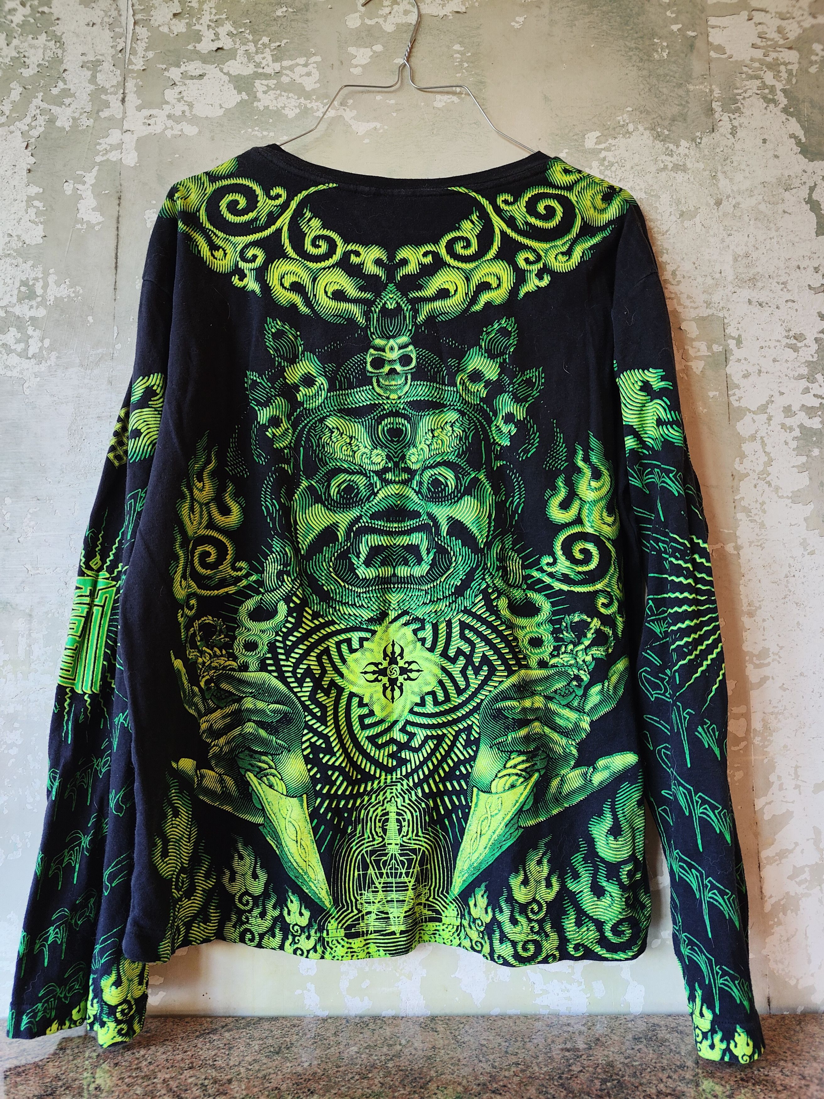 Vintage Vintage space tribe techno rave tribal psytrance Size US L / EU 52-54 / 3 - 2 Thumbnail