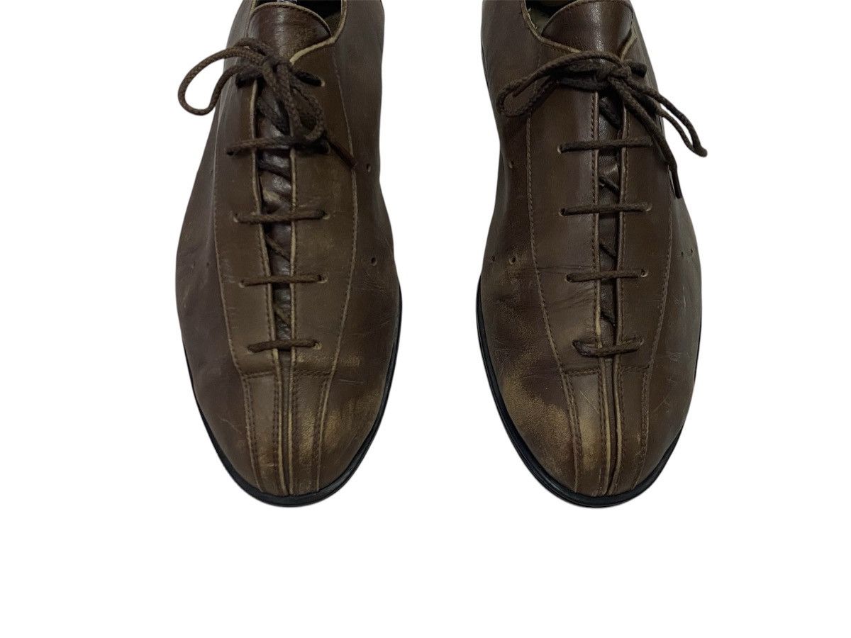 Issey Miyake Vintage 80s Issey Miyake Plegada Leather Shoes Size US 7 / EU 40 - 11 Thumbnail