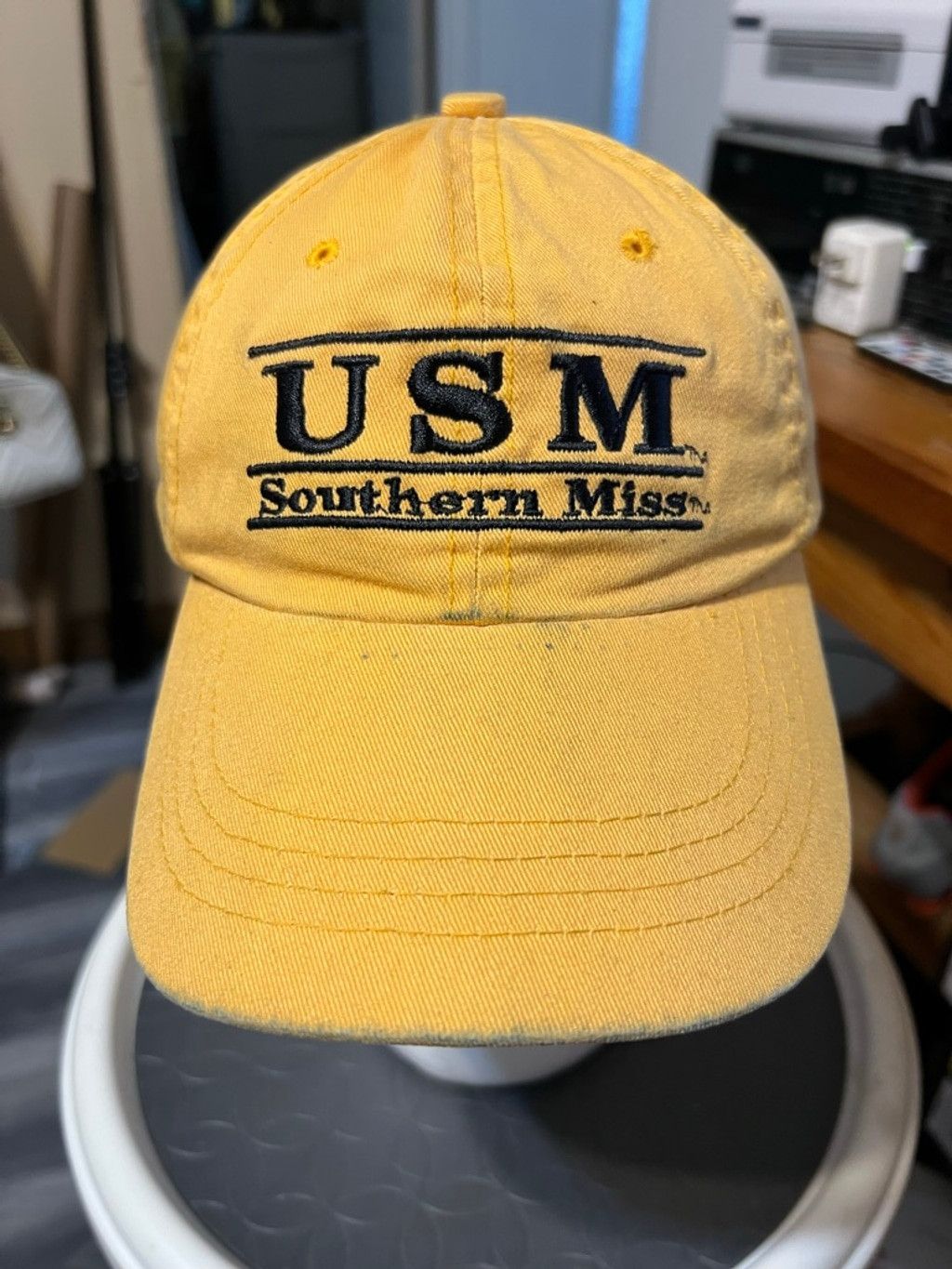 The Game Men's The Game Yellow Southern Miss Baseball Cap One Size Size ONE SIZE - 1 Thumbnail