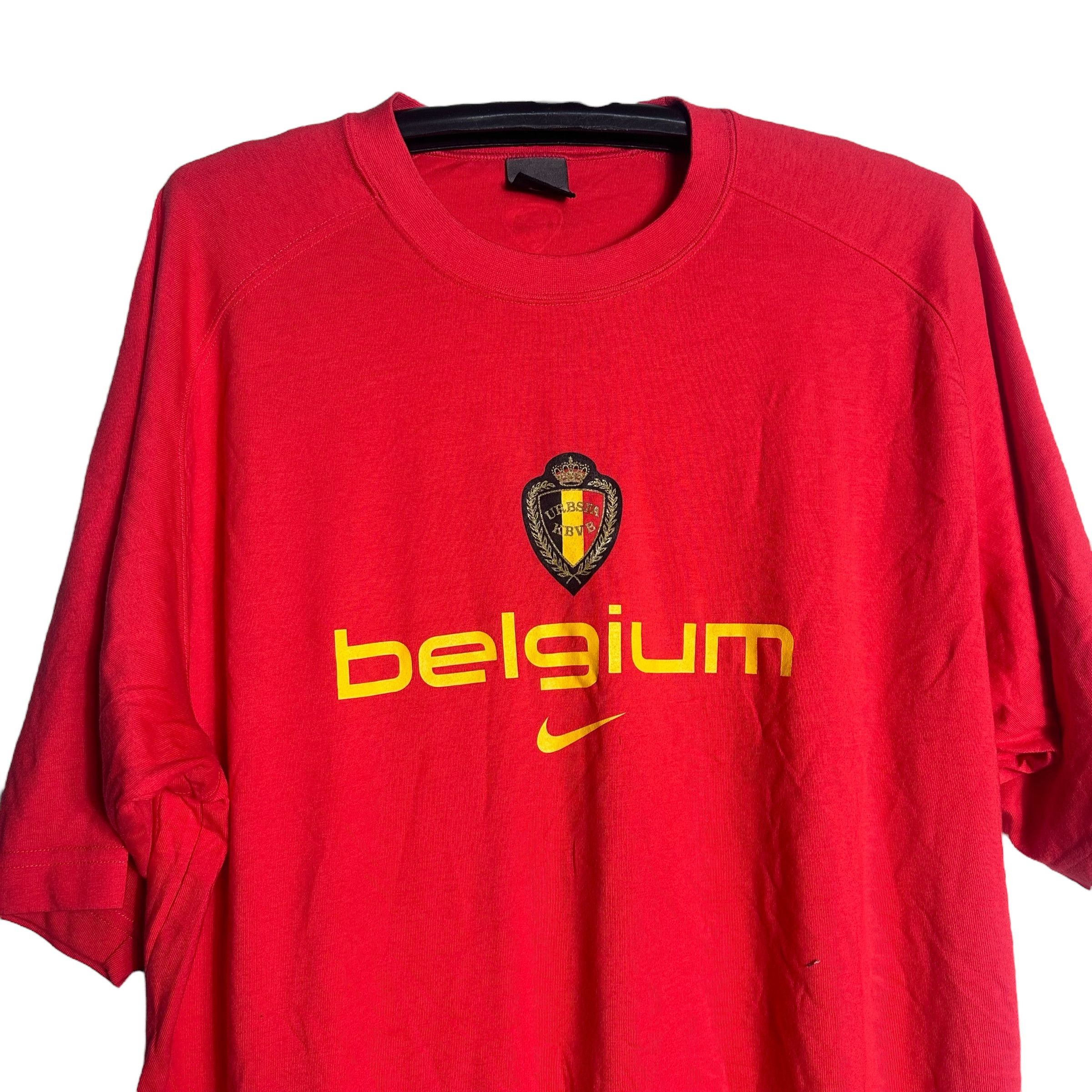 Nike × Sports Specialties 🔥RARE🔥Vintage Nike Belgium Football Team Shirt Size US L / EU 52-54 / 3 - 2 Thumbnail