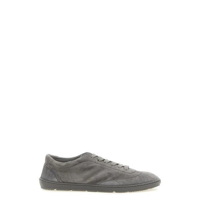 Brunello Cucinelli BRUNELLO CUCINELLI $1250 Gray Suede lightweight Sneakers New Size US 8 / EU 41 - 1 Thumbnail