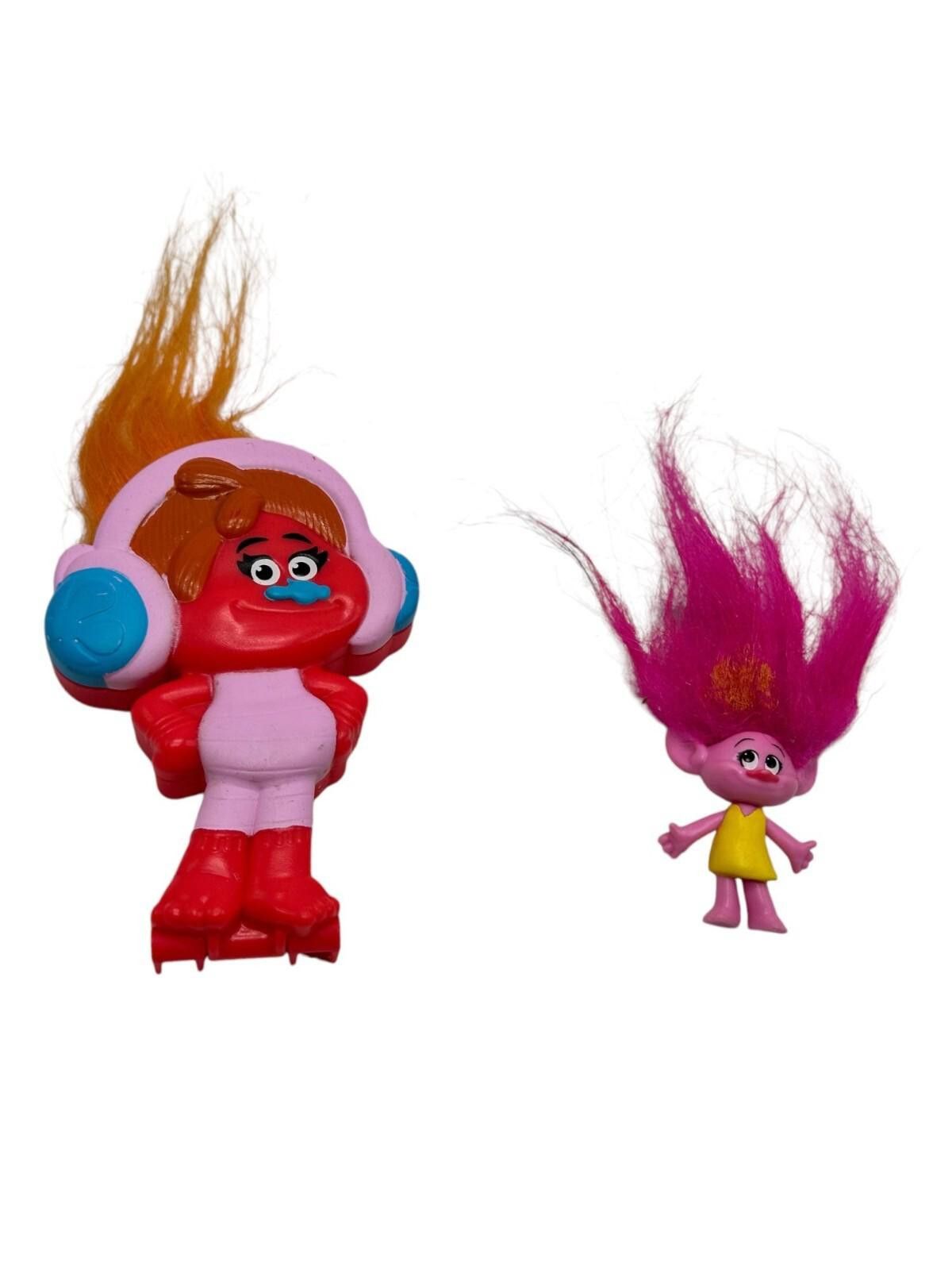Other DreamWorks Trolls Figures Set Of 2 DJ Suki & Poppy Hasbro Size ONE SIZE - 1 Thumbnail