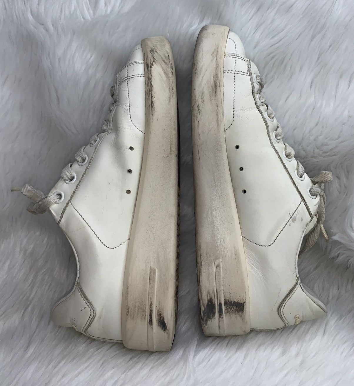 Golden Goose Golden Goose Pure Star Leather Sneakers Size US 6 / IT 36 - 7 Thumbnail