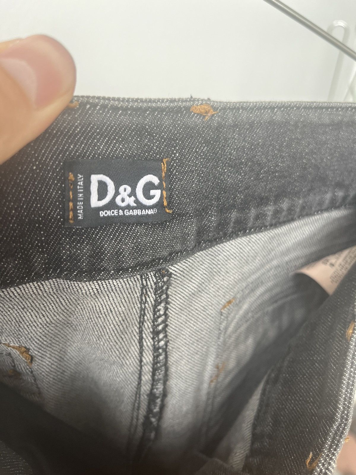 Dolce & Gabbana VINTAGE DOLCE & GABBANA BIG ZIPPER DETAILED PANTS Size US 29 - 6 Thumbnail