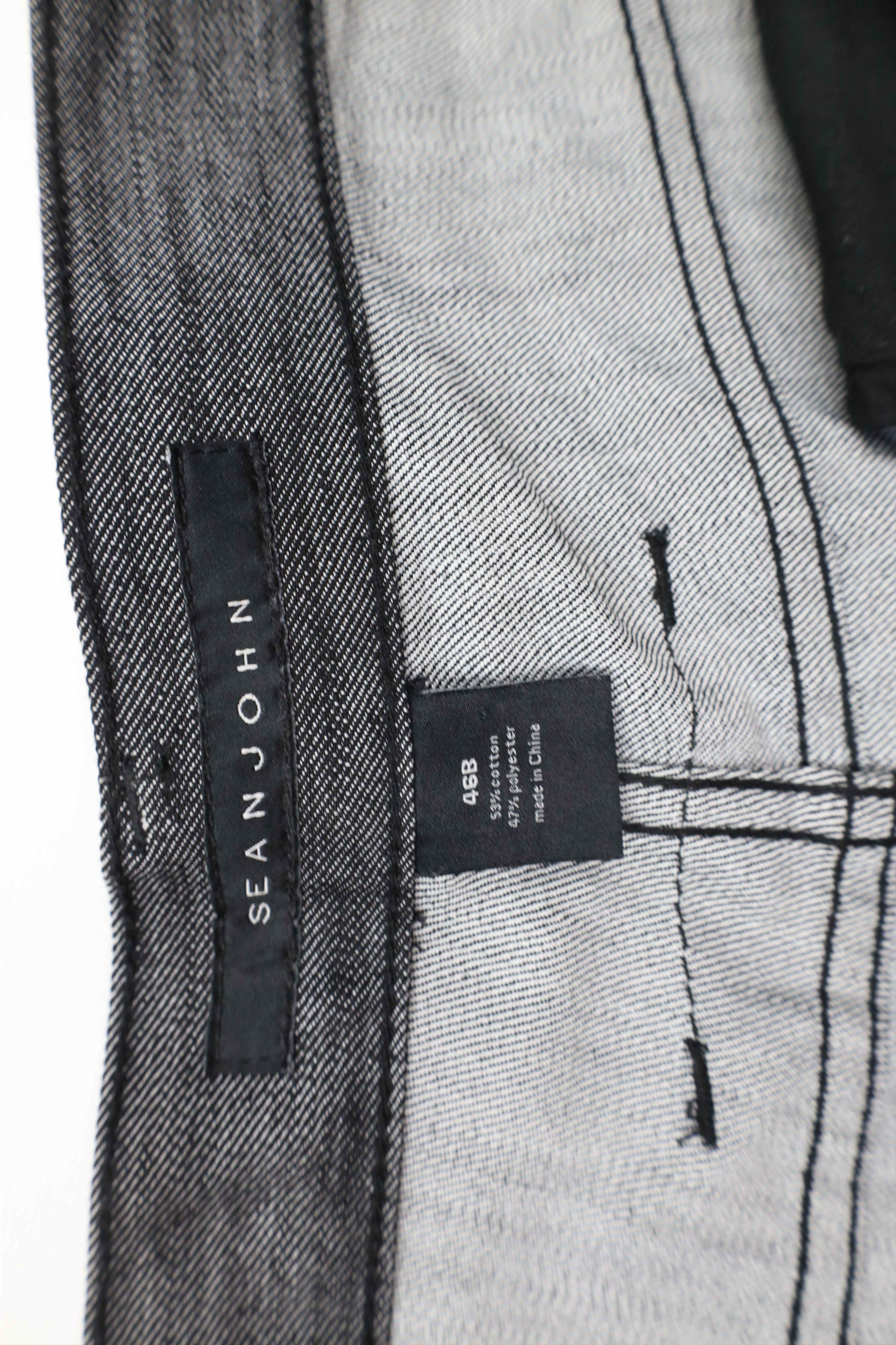 Sean John × Vintage Vintage Sean John Fit Hip Hop Denim Jean Shorts Jorts Black Size US 44 / EU 60 - 6 Thumbnail