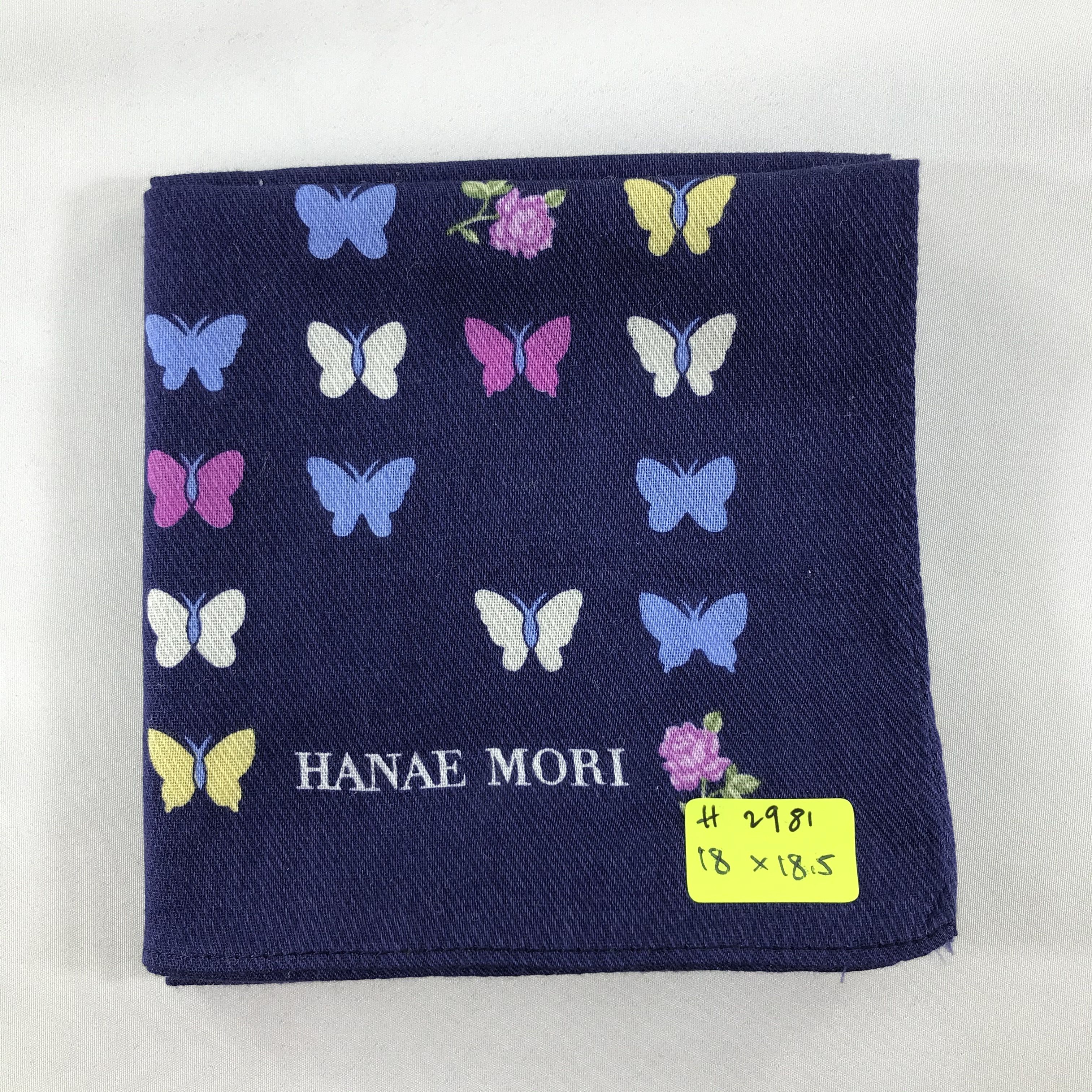 Hanae Mori × Vintage Hanae Mori Bandana/ Handkerchief / Neckerchief Size ONE SIZE - 5 Thumbnail