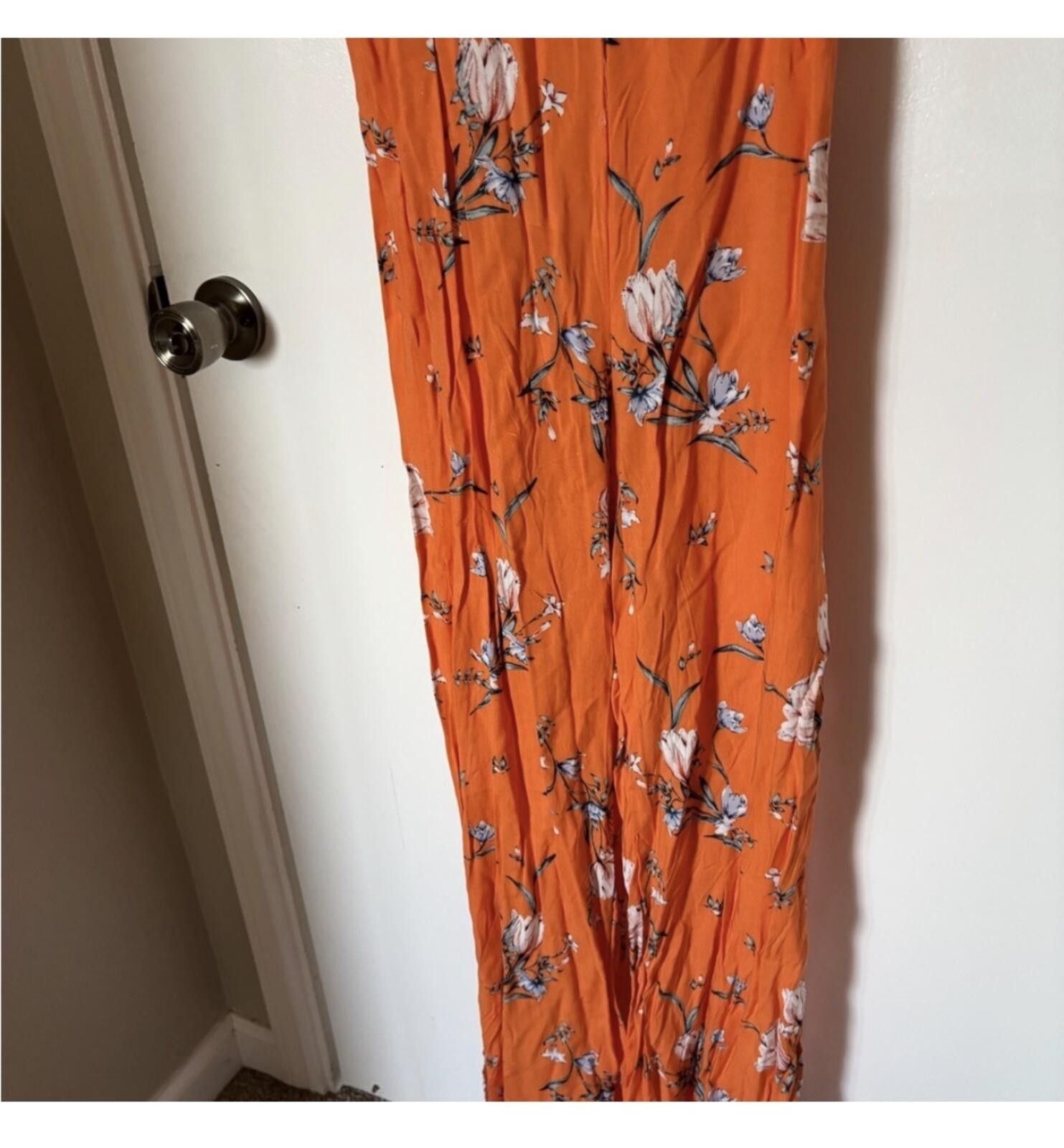 Other (Shosho) Floral Orange 1-piece romper Size 32" / US 10 / IT 46 - 3 Thumbnail