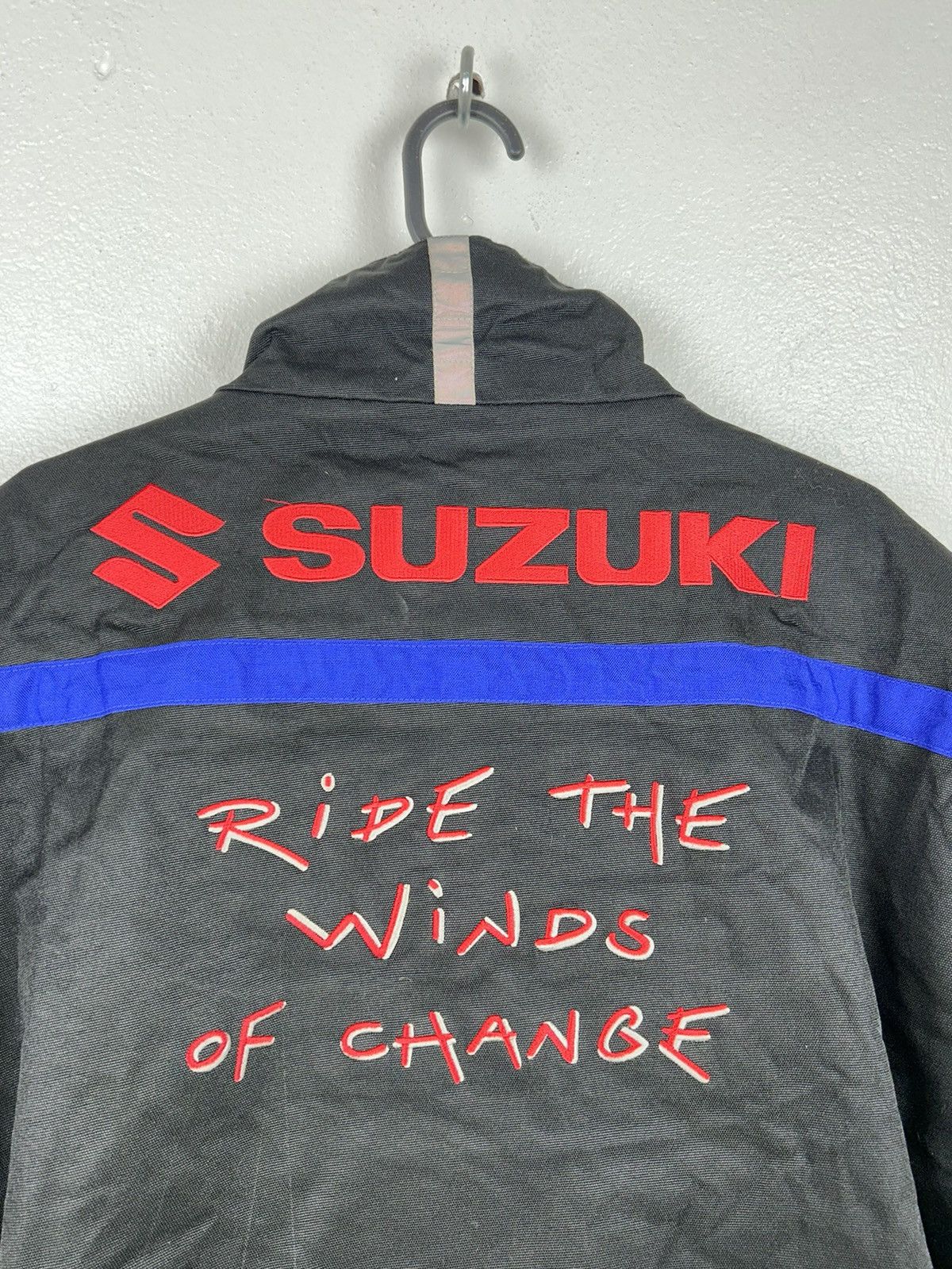 Vintage Vintage Suzuki Ride The Winds Of Change Moto Racing Jacket Size US XL / EU 56 / 4 - 3 Thumbnail
