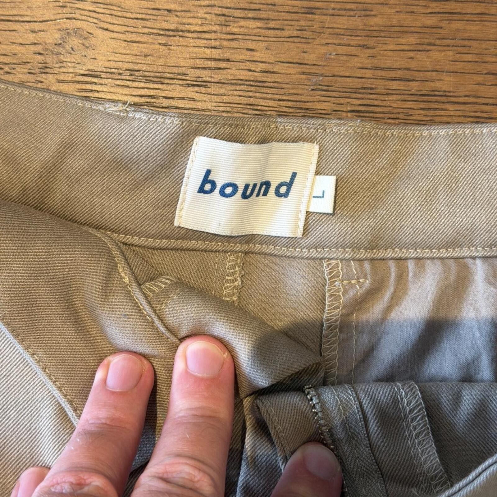 Bounty Hunter Bound beige chino shorts Size US 34 / EU 50 - 3 Thumbnail