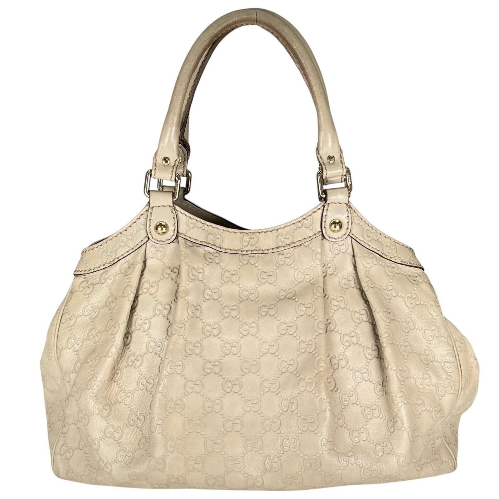 Gucci Gucci - Beige Sukey Beige Size ONE SIZE - 4 Thumbnail