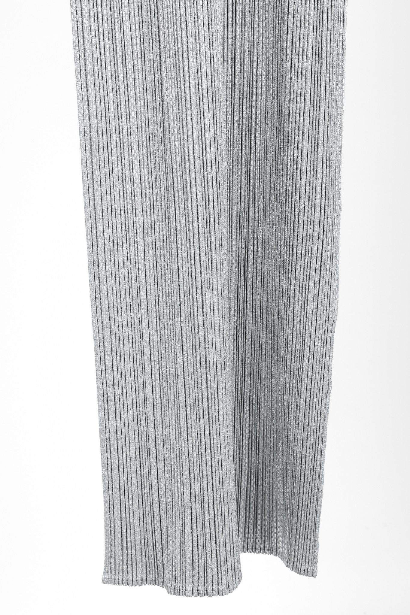 Issey Miyake × Pleats Please Issey Miyake Issey Miyake Pleats Please Rare Archival Metallic Maxi Dress Size M / US 6-8 / IT 42-44 - 6 Thumbnail