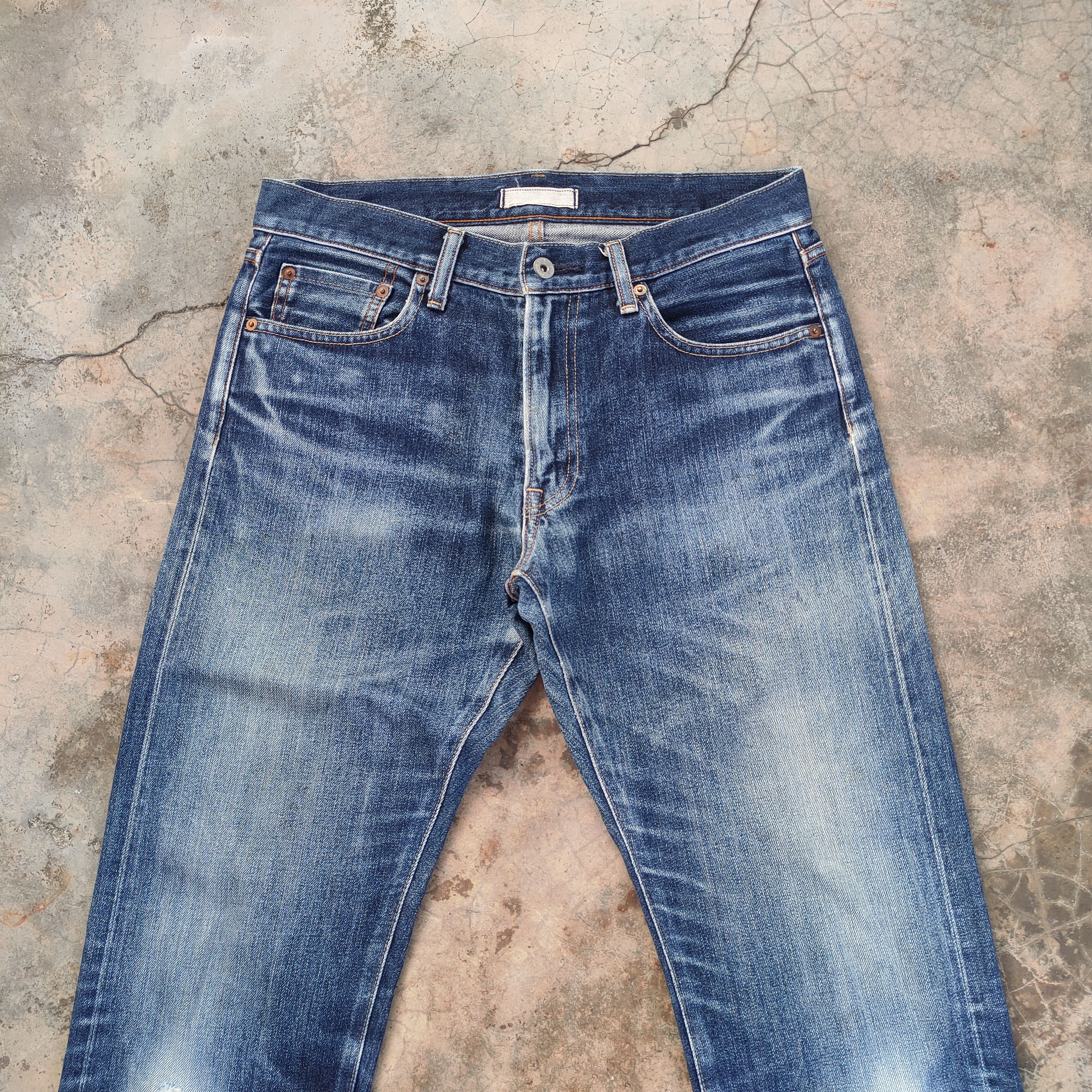 Japanese Brand W32 VINTAGE JAPANESE DISTRESSED FADED JEANS PANTS Size US 32 / EU 48 - 3 Thumbnail