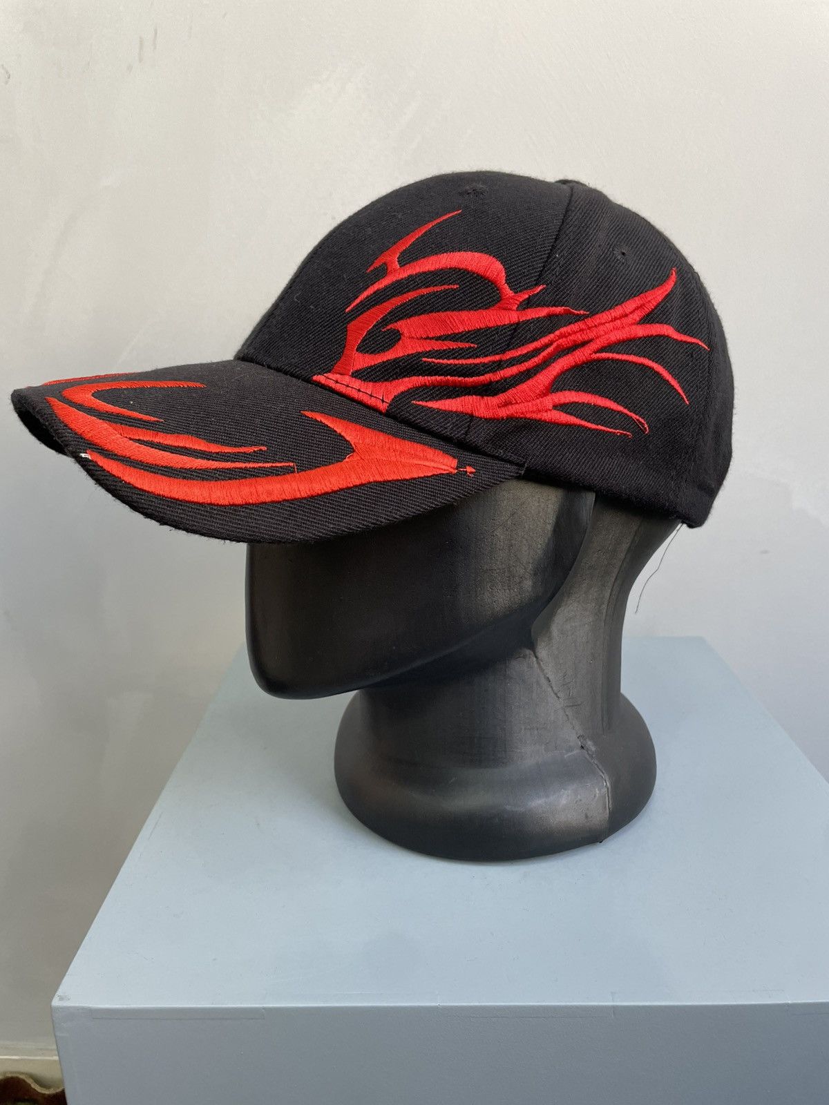 Ed Hardy × Vintage Vintage Ed Hardy Y2K TRIBAL Cap Hat Trucker Hype Size ONE SIZE - 2 Thumbnail