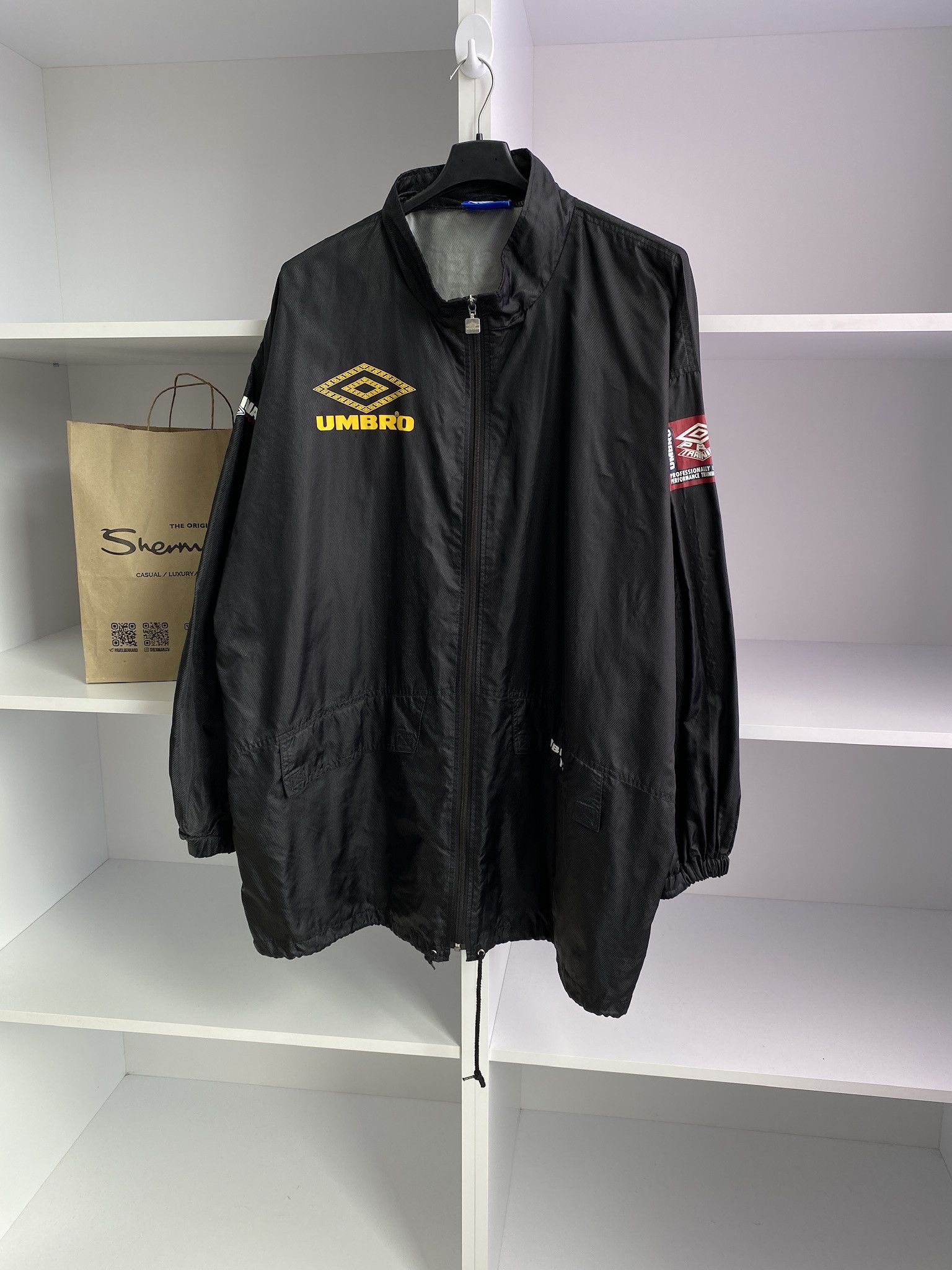 Umbro × Vintage Vintage Umbro Raincoat jacket Size US XXL / EU 58 / 5 - 3 Thumbnail