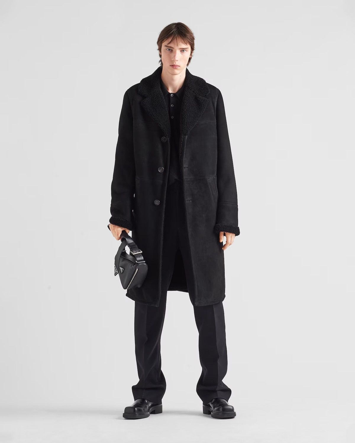 Prada $13.7k Prada Shearling coat Size US M / EU 48-50 / 2 - 2 Thumbnail