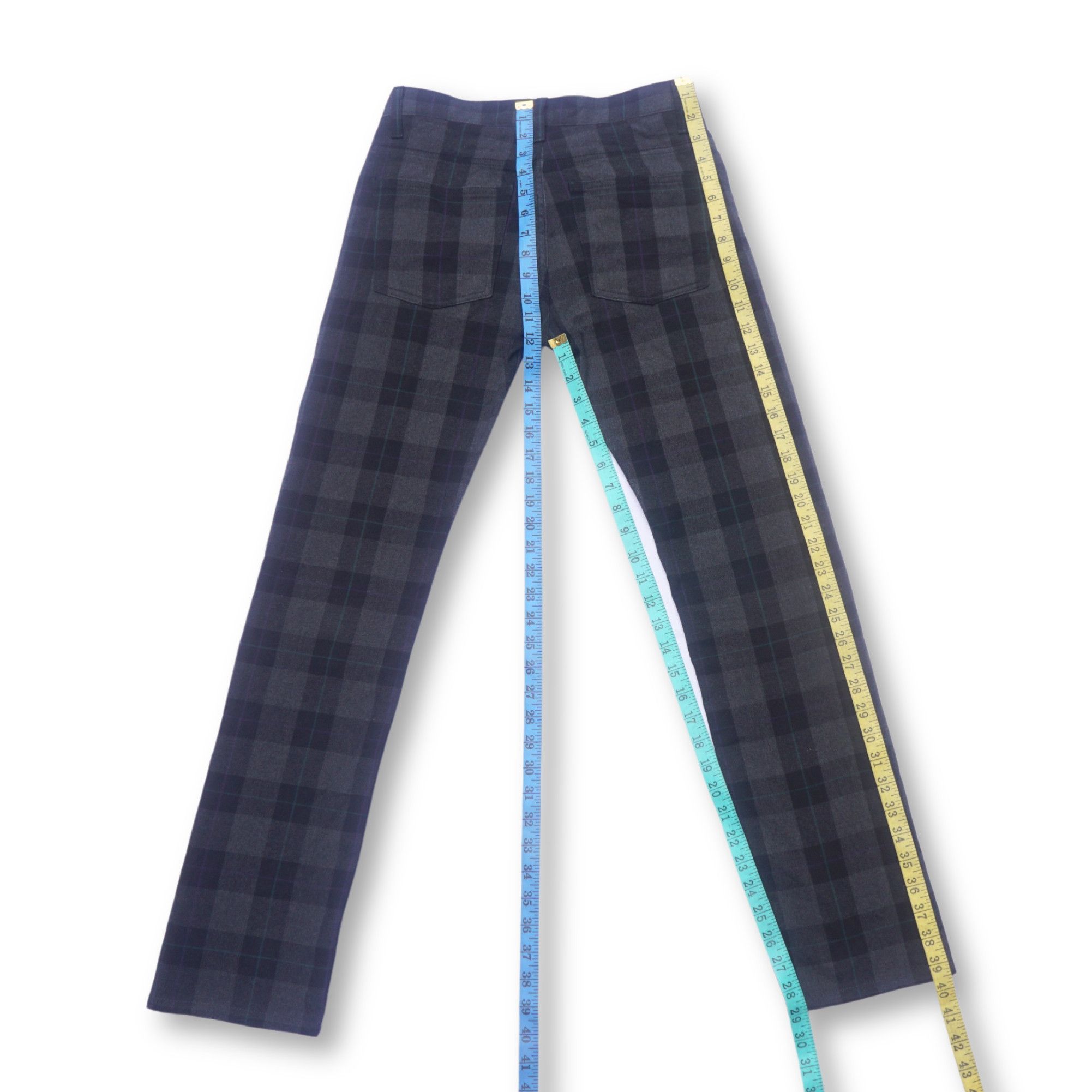 Beams Plus BEAMS Low Rise Plaid Check Pants Size US 28 / EU 44 - 8 Thumbnail