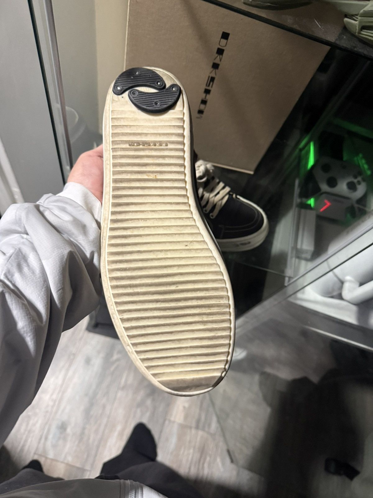 Rick Owens Rick Owens Drkshdw Vintage low top Size US 12 / EU 45 - 6 Thumbnail