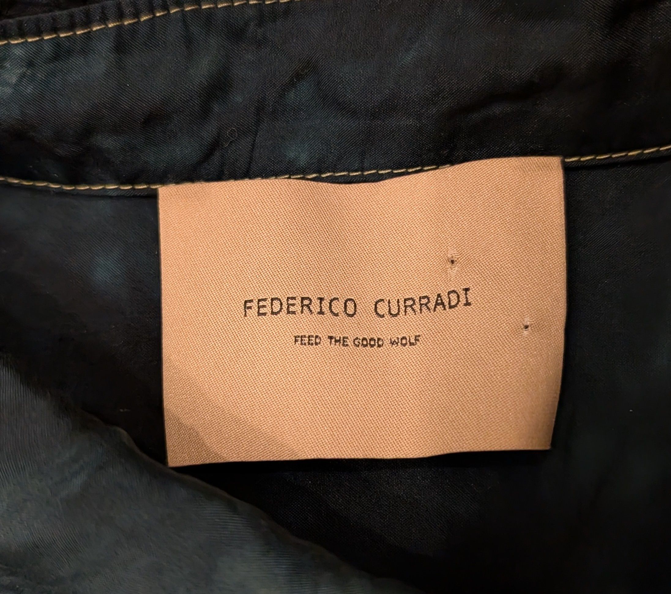 Federico Curradi RARE Federico Curradi 100% Silk Popover Shirt Size IT 50 Size US M / EU 48-50 / 2 - 3 Thumbnail