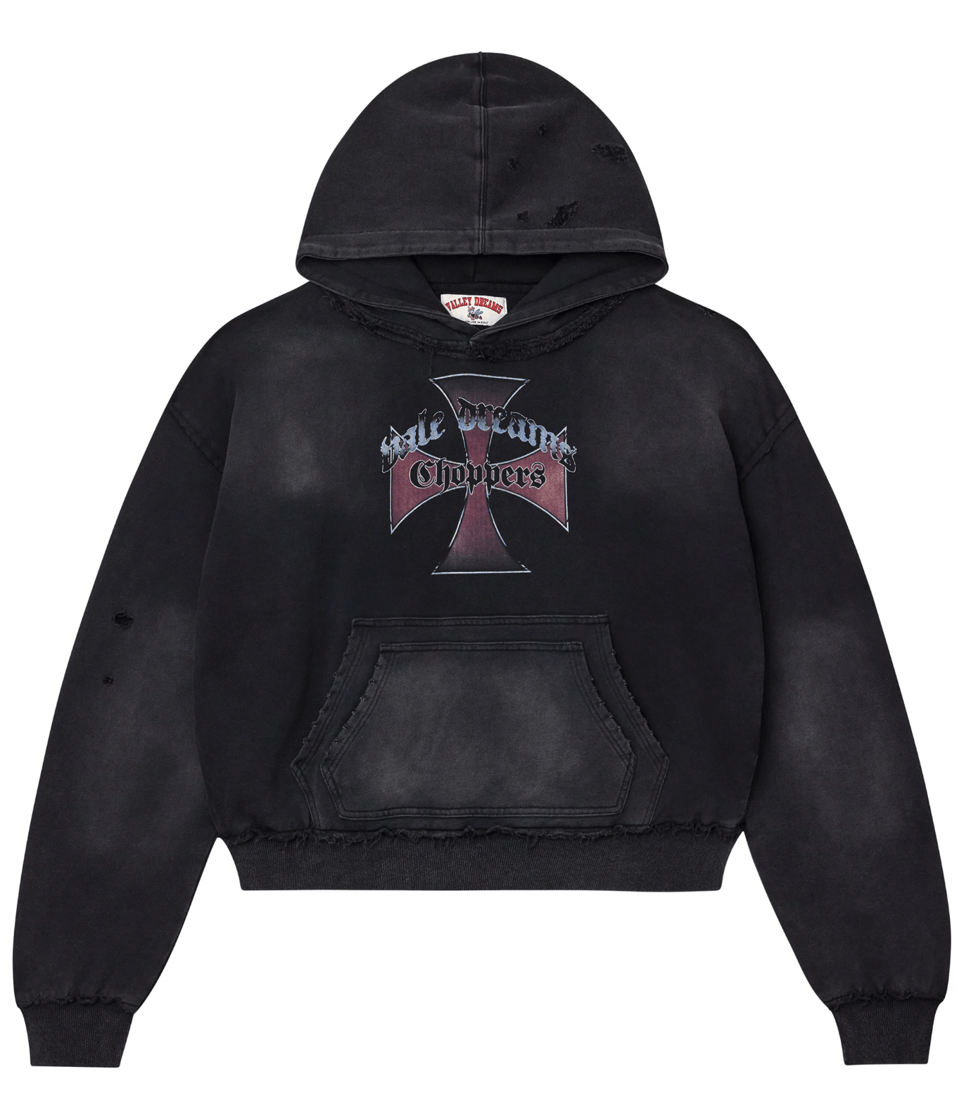 Other Vale Forever CHOPPER PULLOVER Hoodie Black Size M Size US M / EU 48-50 / 2 - 2 Thumbnail
