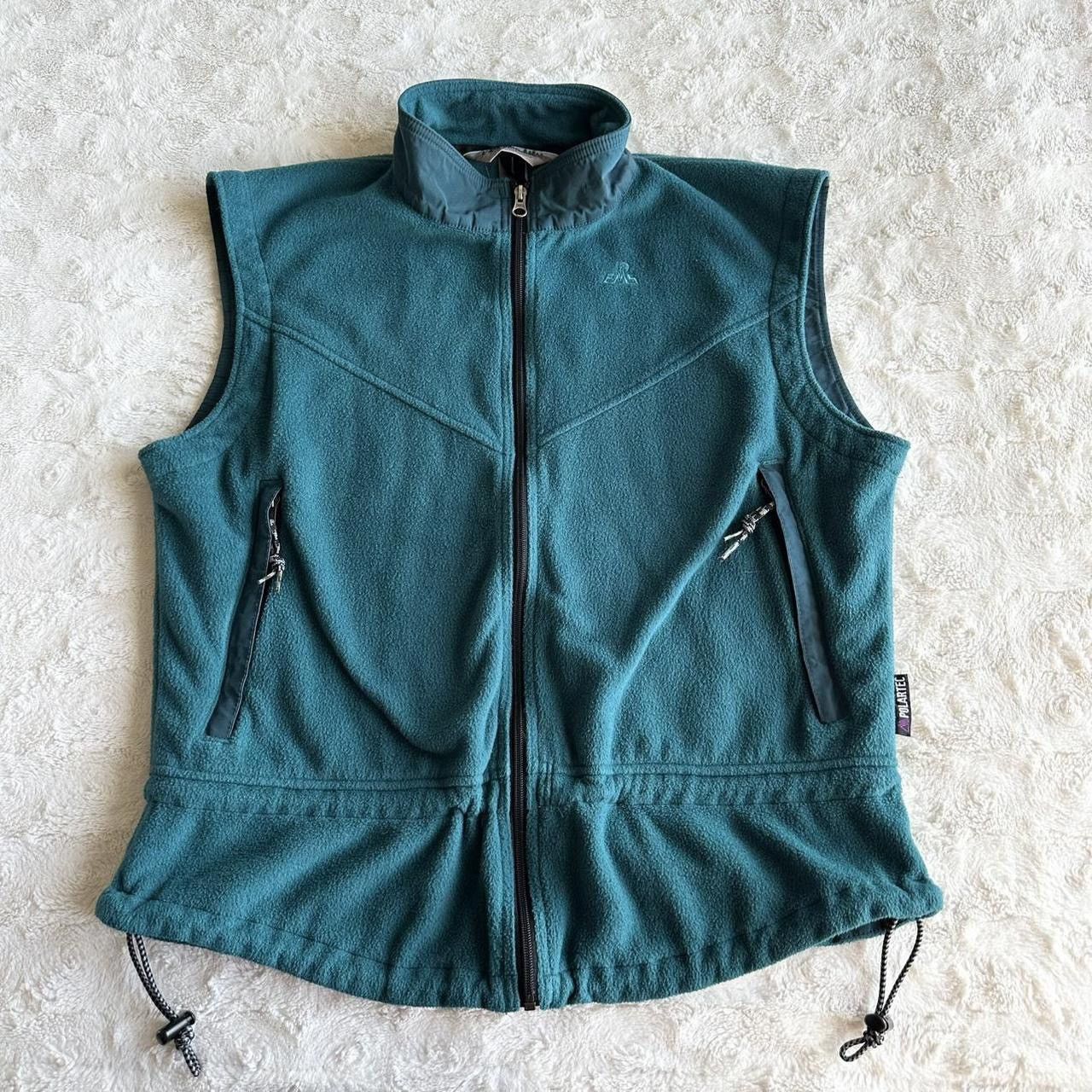 Eastern Mountain Sports Vintage Eastern Mountain Sports Womens XL Teal Fleece Zip Size XL / US 12-14 / IT 48-50 - 1 Thumbnail