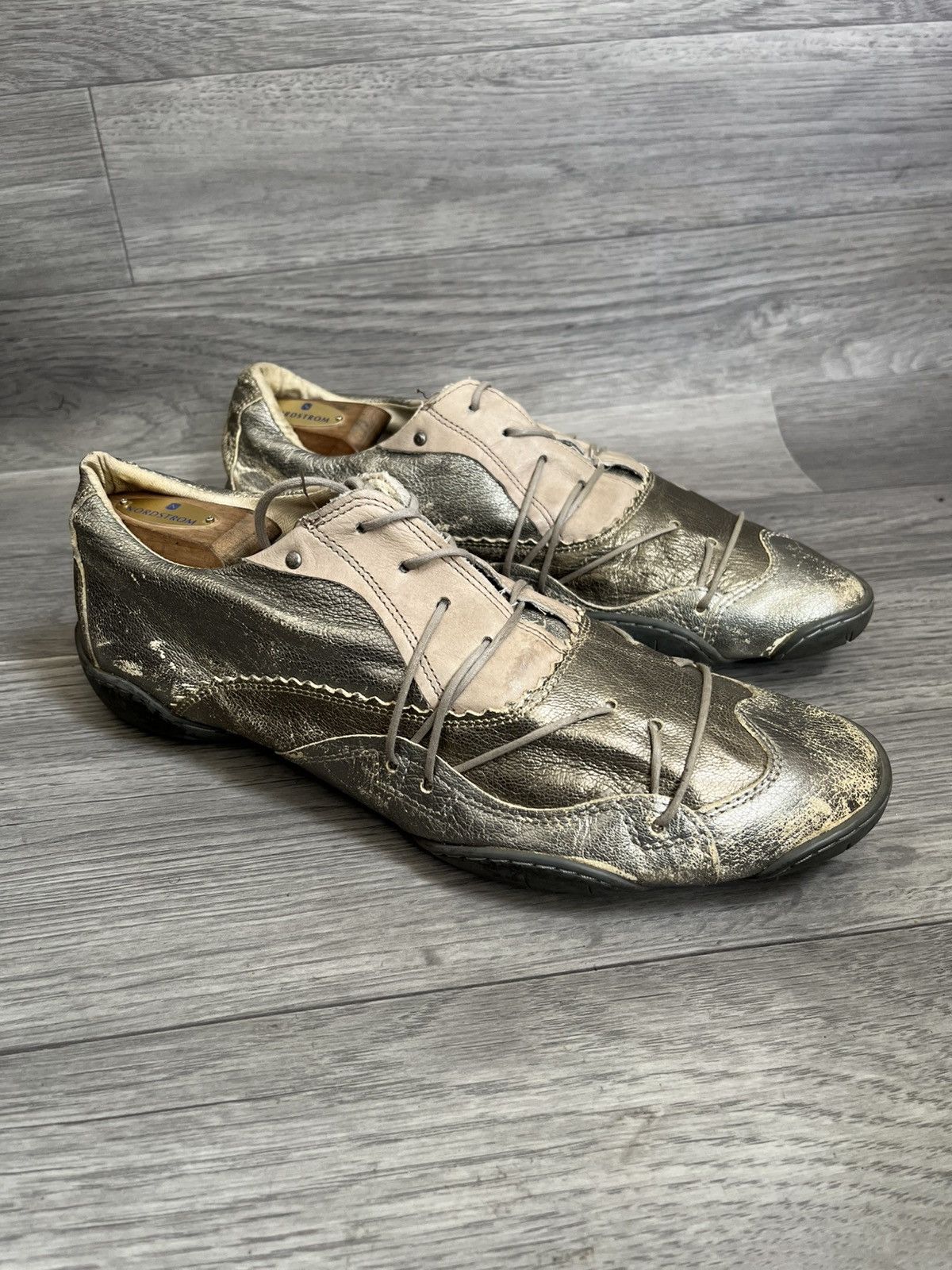 Marithe + Francois Girbaud Marithe Francois girbaud leather low top sneakers sz 43 Size US 10 / EU 43 - 8 Thumbnail
