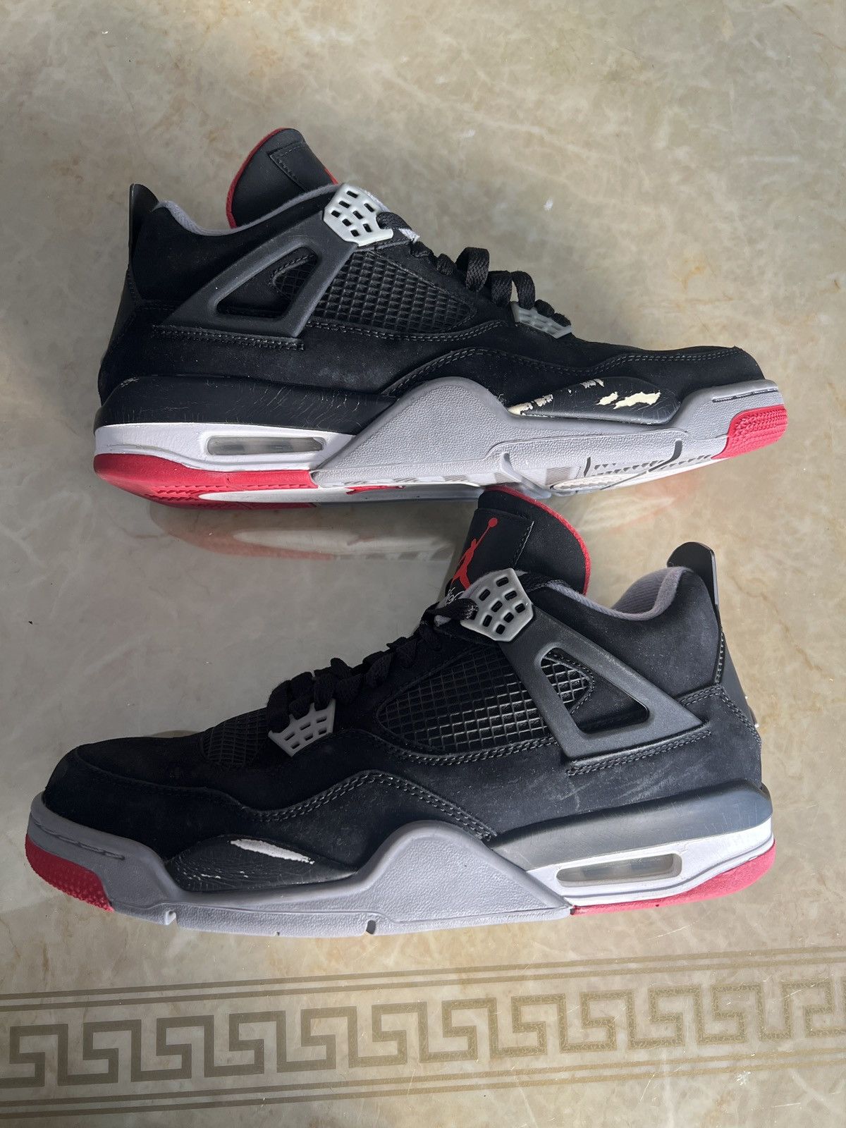 Jordan Brand Air Jordan 4 bred 2012 Size US 10.5 / EU 43-44 - 2 Thumbnail