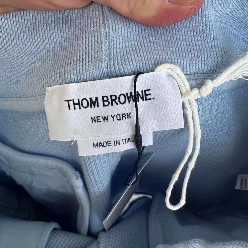 Other Thom Browne Blue waffle leggings Size US 38 / EU 54 - 2 Thumbnail