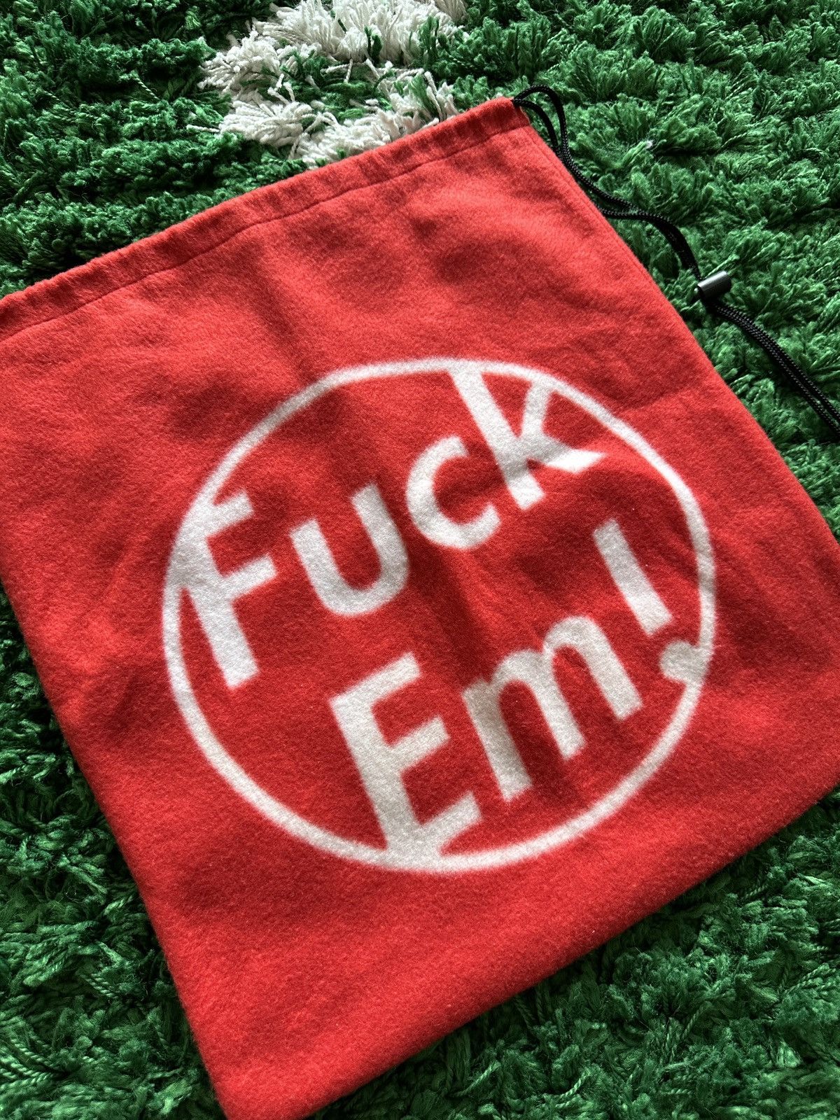 Supreme Supreme Futura Fuck Em Drawstring Bag 2010 Size ONE SIZE - 3 Thumbnail