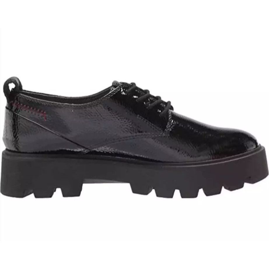 Franco Sarto FRANCO SARTO / L-Balinlaced / Womens / Black Patent / Leath Size US 6.5 / IT 36.5 - 4 Thumbnail