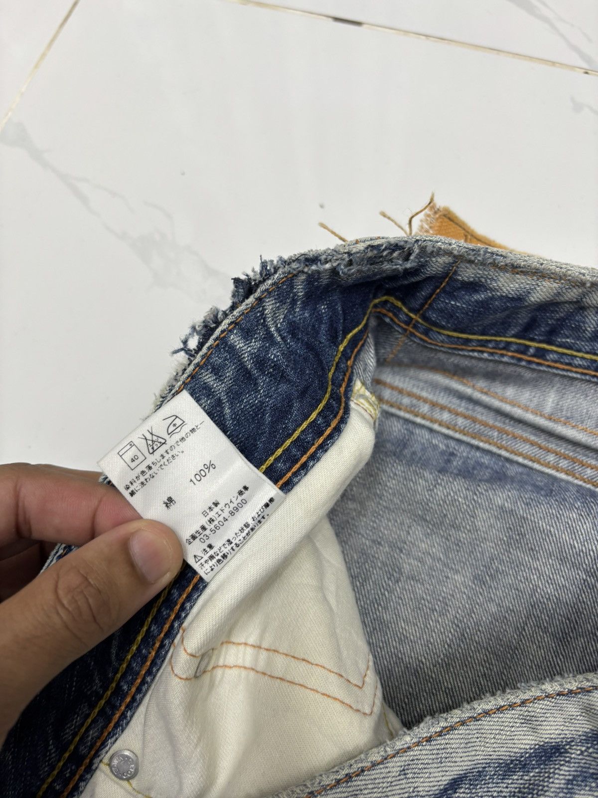 Kapital Edwin 511 REBEL VINTAGE Flare Jeans Bootcut Size US 34 / EU 50 - 13 Thumbnail